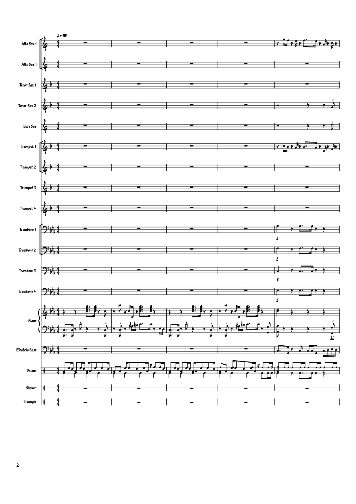 Trang 2 của Sheet nhạc PDF Piano bài hát Heartbeat, Heartbreak Piano - Arranger: savepro3