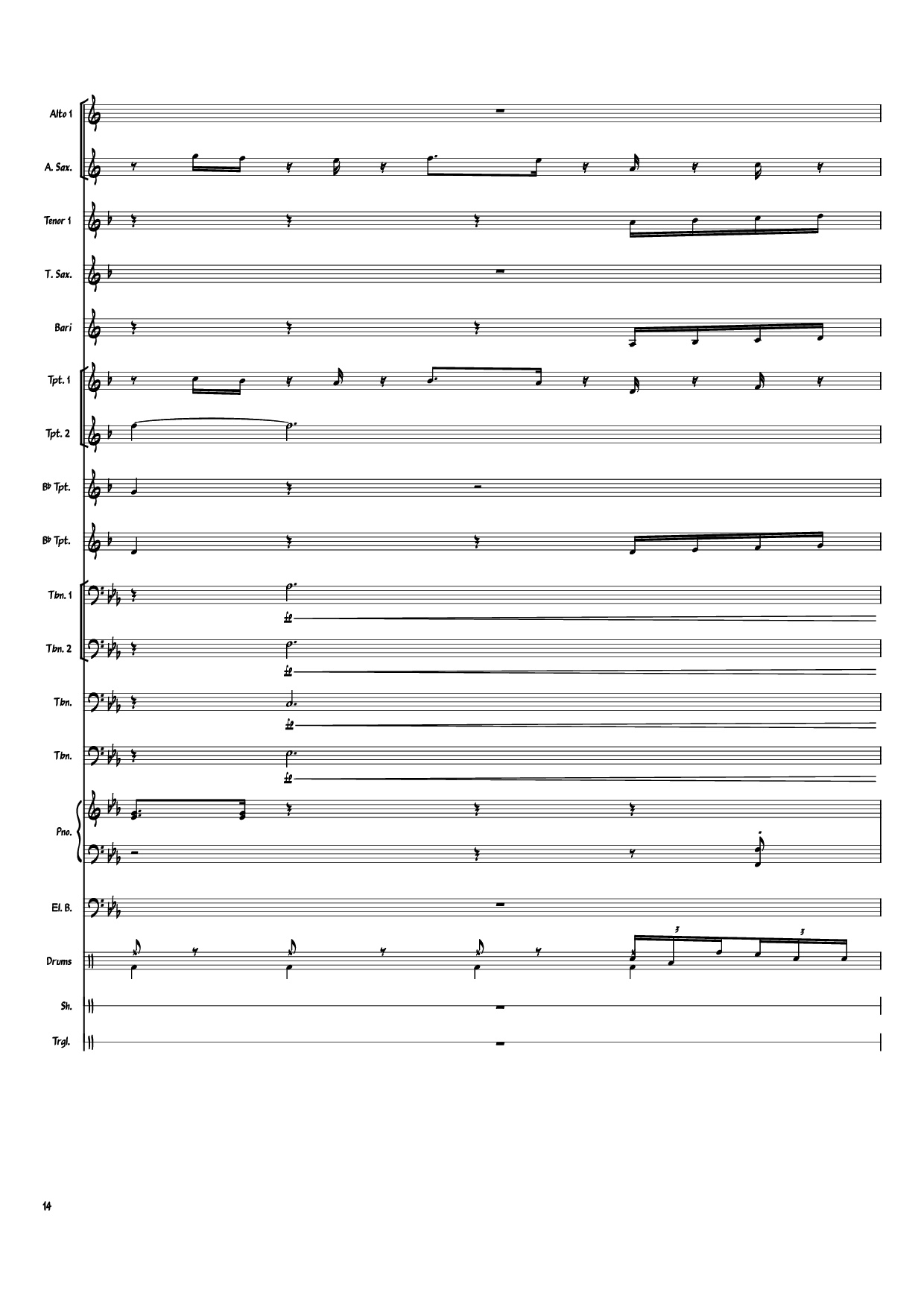 Trang 14 của Sheet nhạc PDF Piano bài hát Heartbeat, Heartbreak Piano - Arranger: savepro3