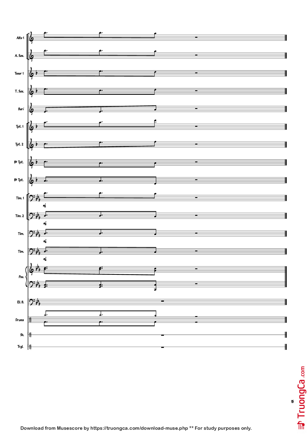 Trang 15 của Sheet nhạc PDF Piano bài hát Heartbeat, Heartbreak Piano - Arranger: savepro3