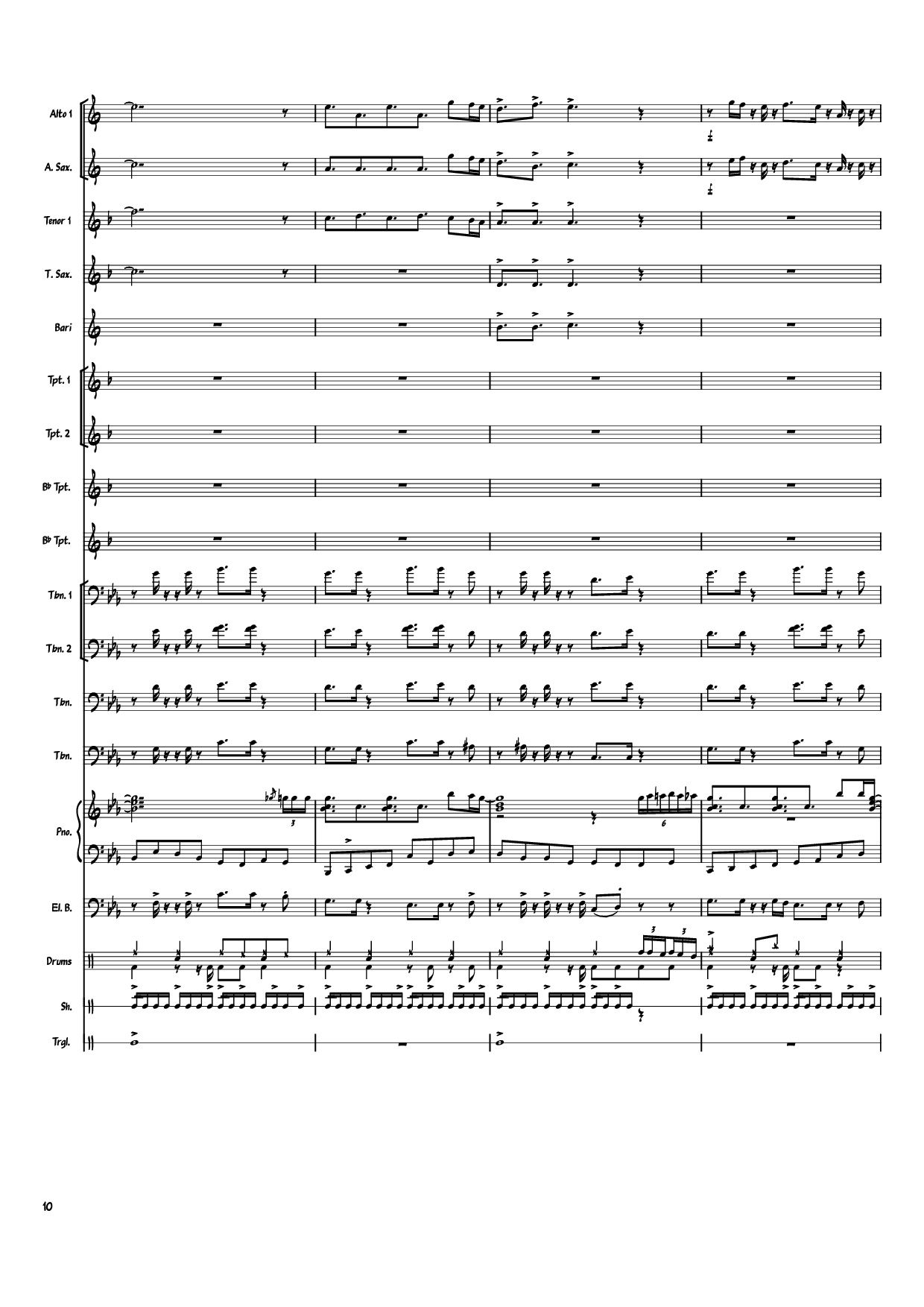 Trang 10 của Sheet nhạc PDF Piano bài hát Heartbeat, Heartbreak Piano - Arranger: savepro3