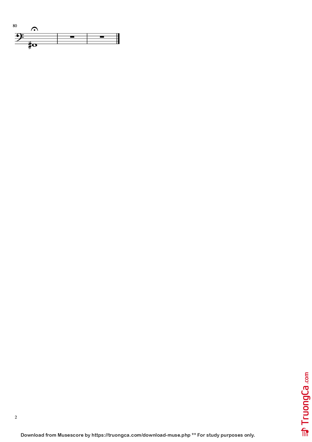 Trang 2 của Sheet nhạc PDF bài hát Viva La Vida - Undefined