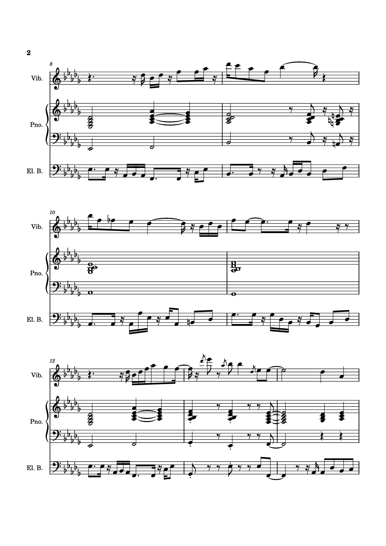 Trang 2 của Sheet nhạc PDF Piano Guitar Tab bài hát [WIP] Colour the Night Piano - Transcribed by coolcat0