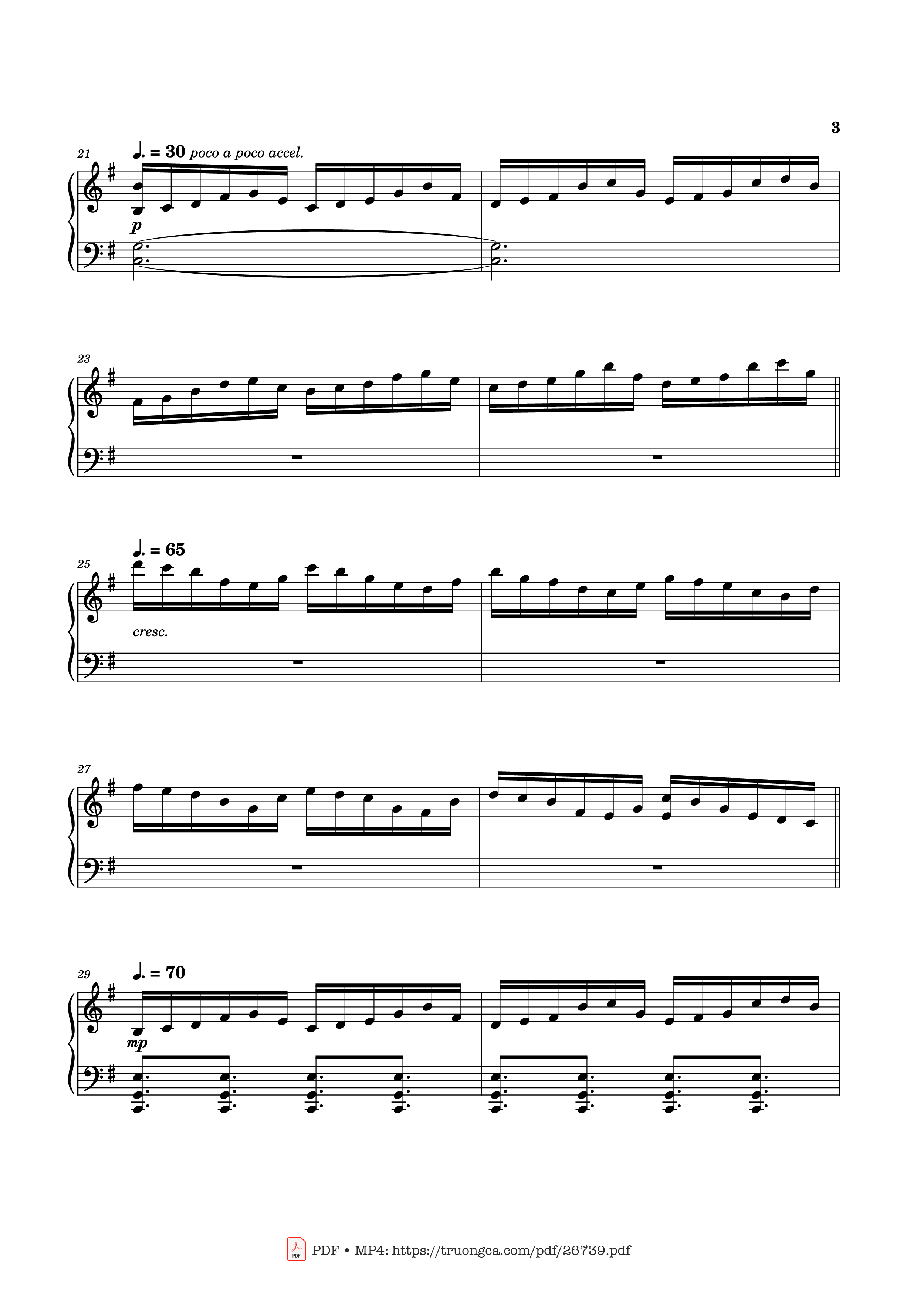 Trang 3 của Sheet nhạc PDF Piano bài hát Can You Hear the Music Piano - Ludwig Goransson