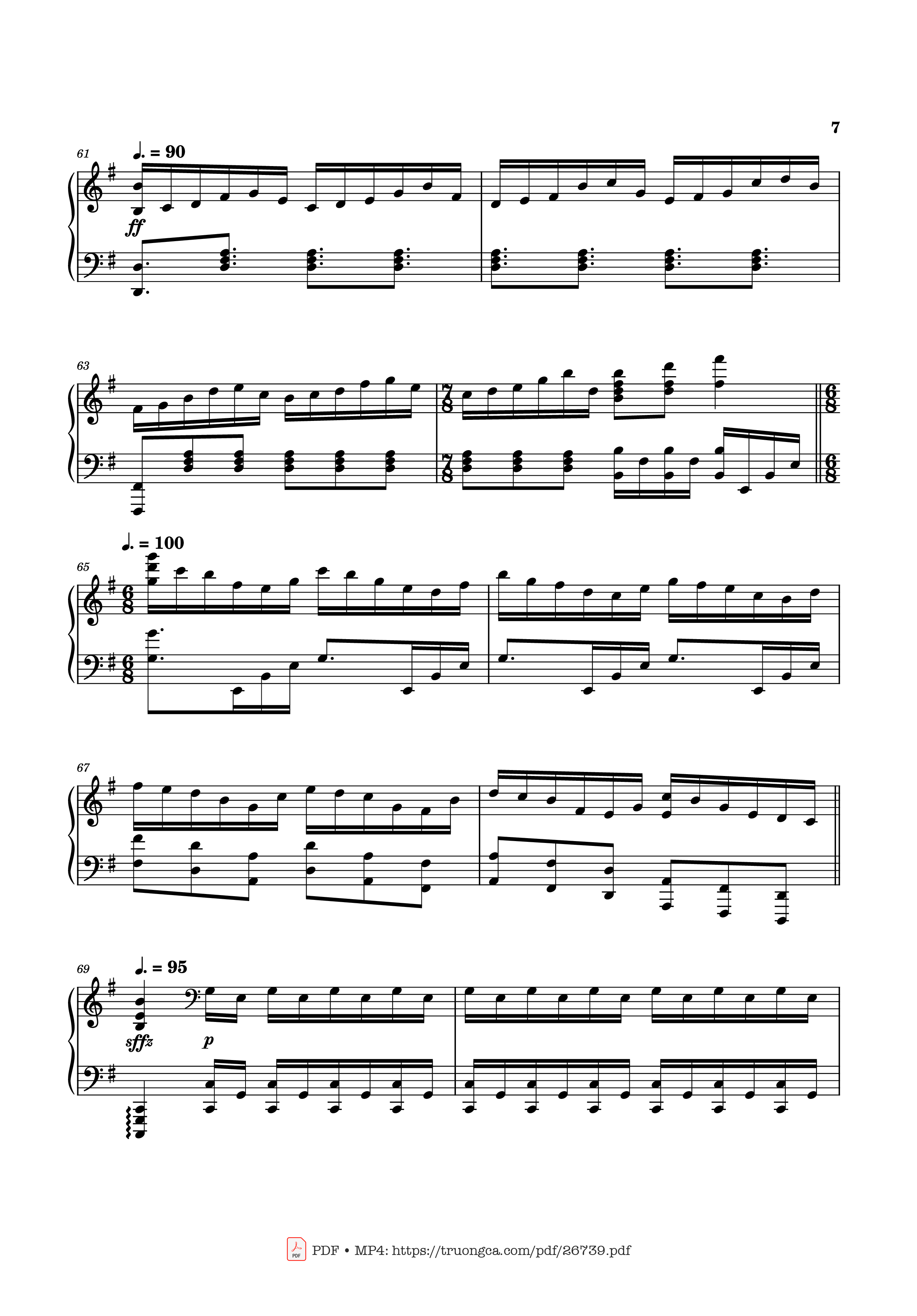 Trang 7 của Sheet nhạc PDF Piano bài hát Can You Hear the Music Piano - Ludwig Goransson