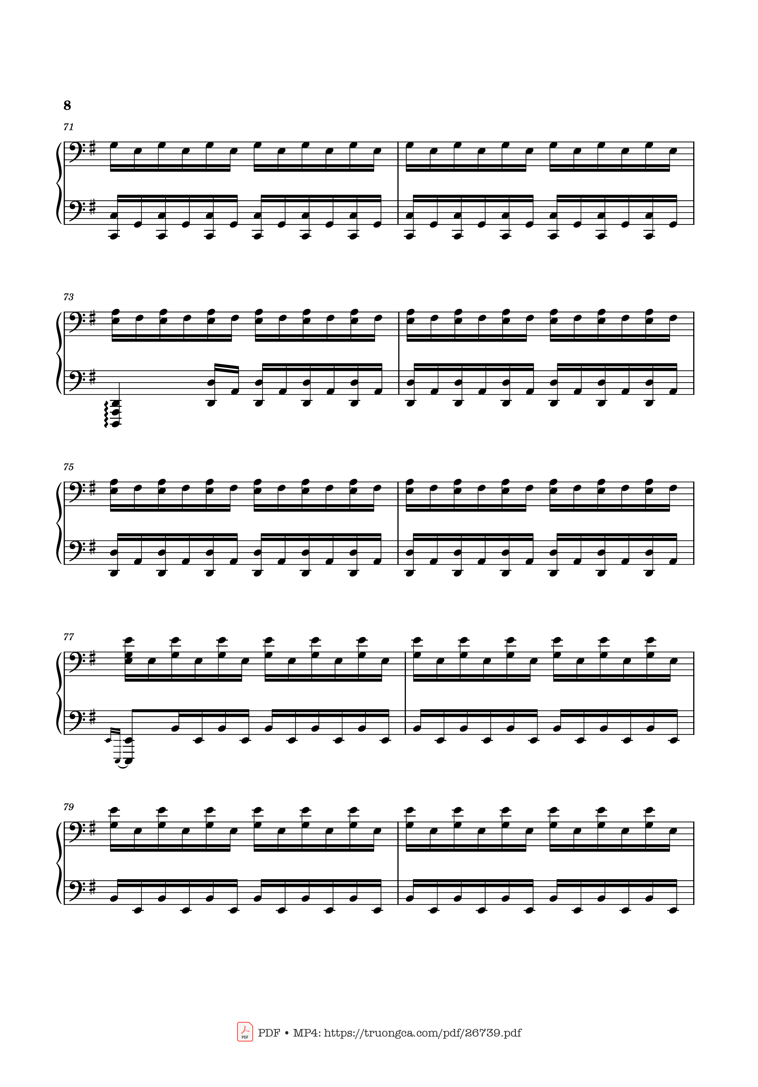 Trang 8 của Sheet nhạc PDF Piano bài hát Can You Hear the Music Piano - Ludwig Goransson