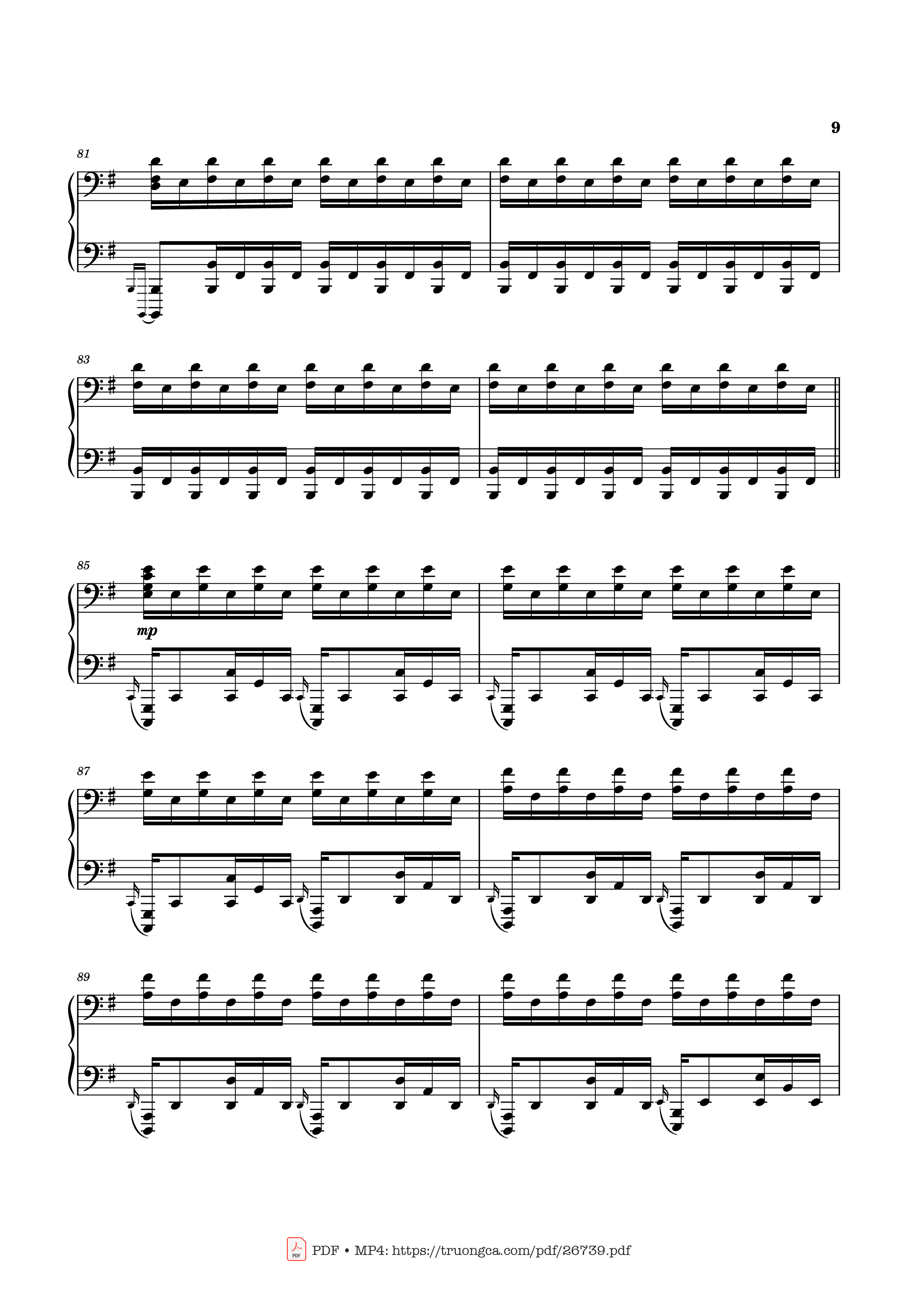 Trang 9 của Sheet nhạc PDF Piano bài hát Can You Hear the Music Piano - Ludwig Goransson
