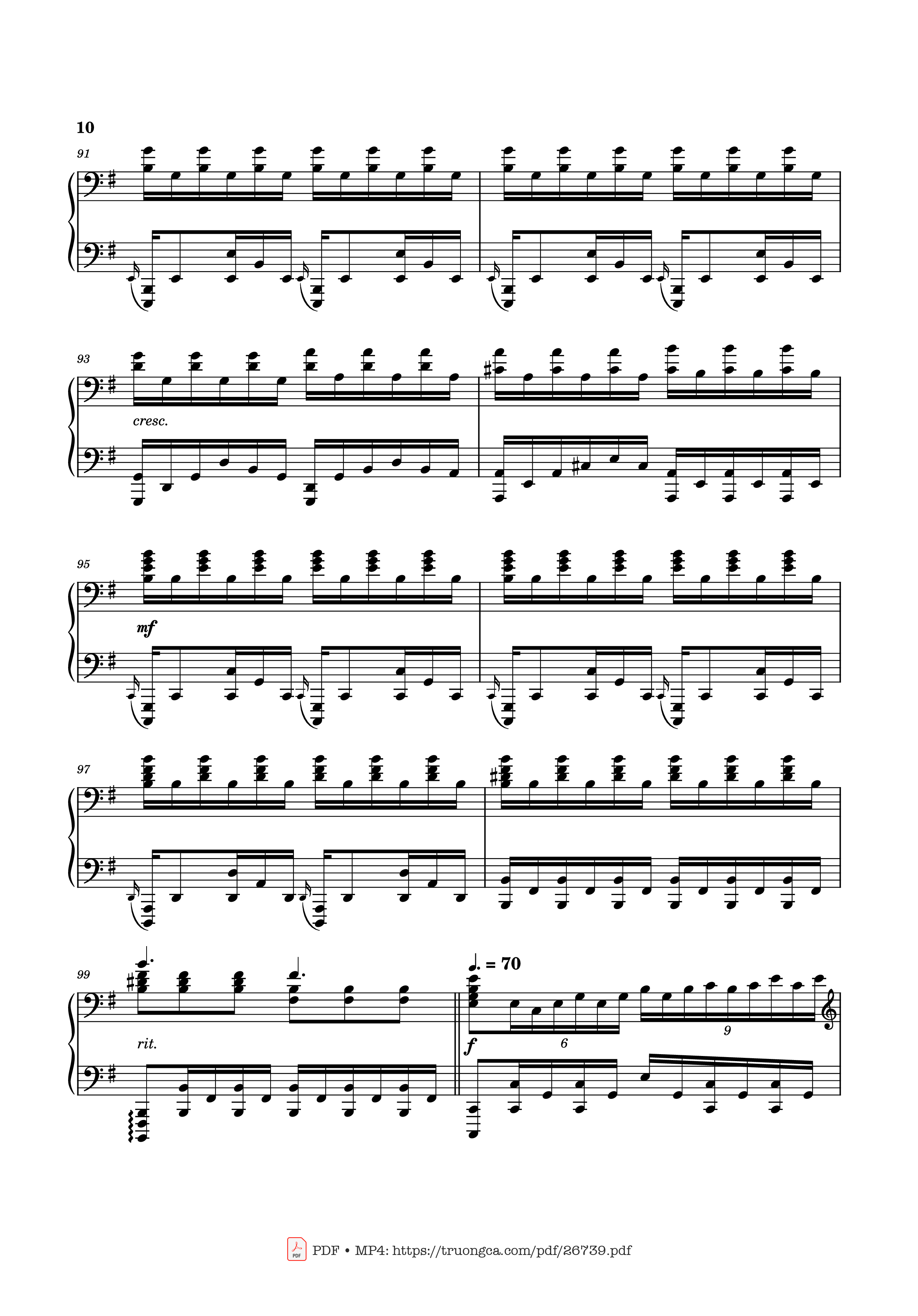 Trang 10 của Sheet nhạc PDF Piano bài hát Can You Hear the Music Piano - Ludwig Goransson