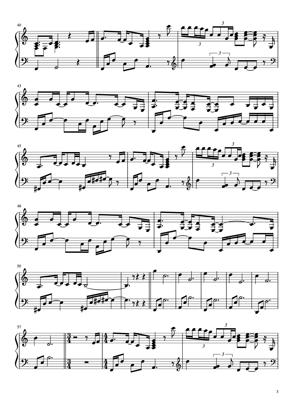 Trang 3 của Sheet nhạc PDF Piano bài hát Cinta Kan Membawamu - Dewa 19 Piano - Dewa 19