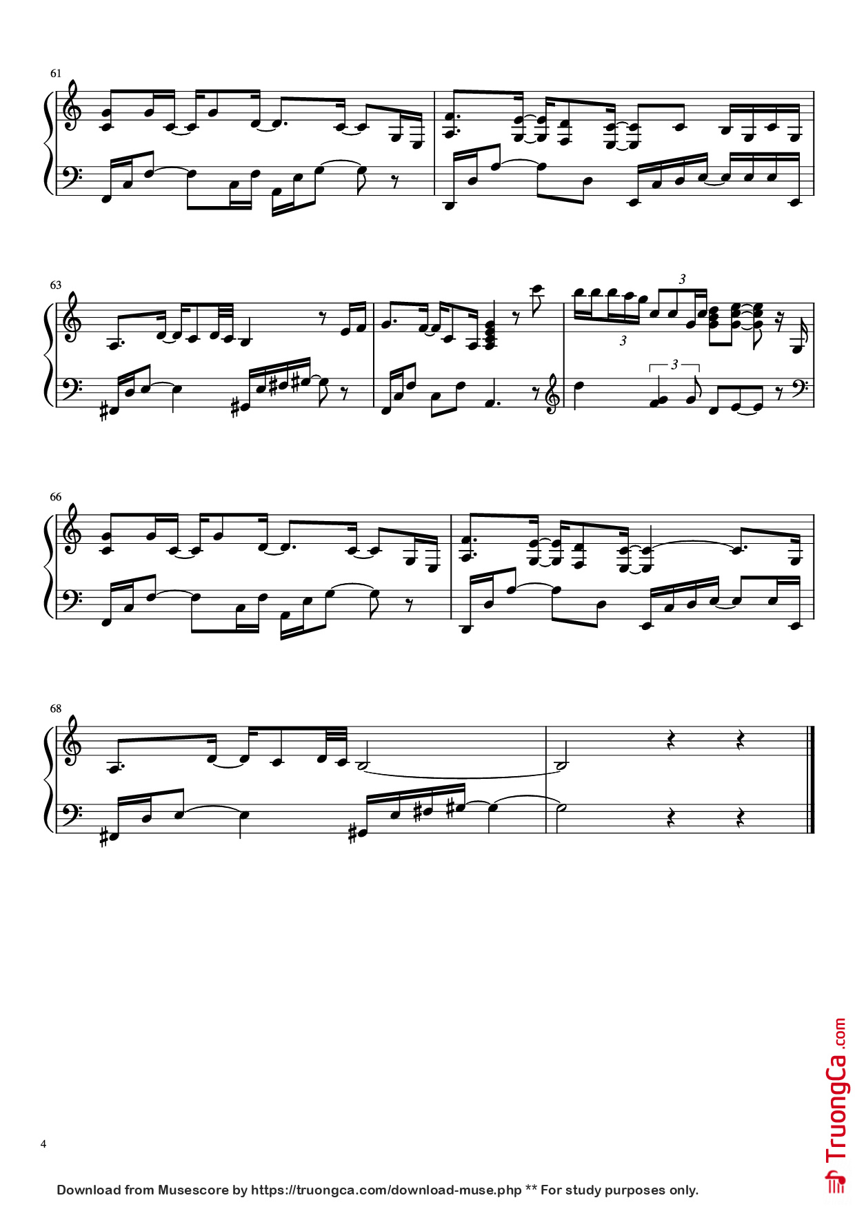 Trang 4 của Sheet nhạc PDF Piano bài hát Cinta Kan Membawamu - Dewa 19 Piano - Dewa 19
