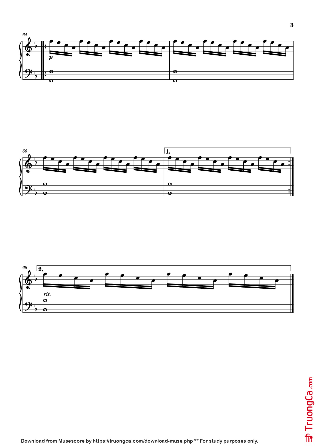 Trang 3 của Sheet nhạc PDF Piano bài hát We Can