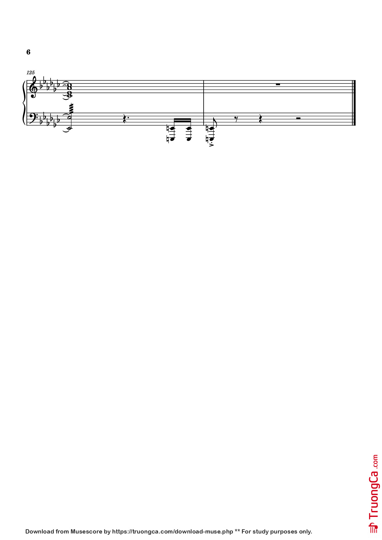 Trang 6 của Sheet nhạc PDF Piano bài hát Natlan Piano - Arranged by: Kenjin Gaming