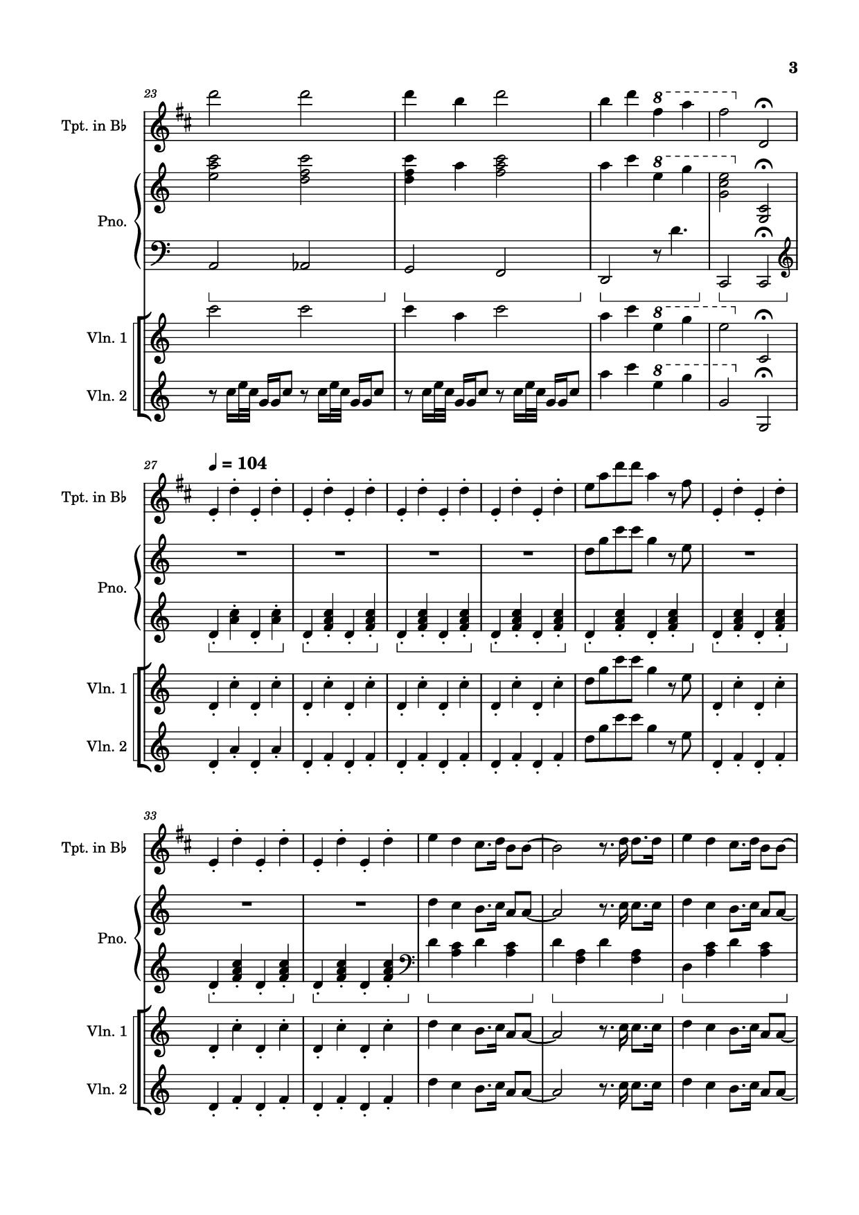 Trang 3 của Sheet nhạc PDF Piano bài hát Mice On Venus Piano - Undefined