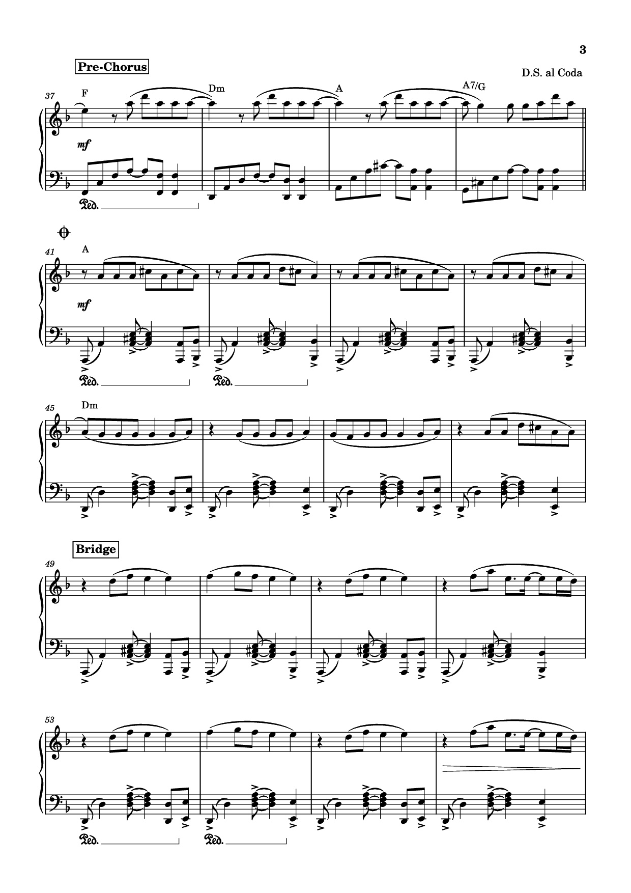 Trang 3 của Sheet nhạc PDF Piano bài hát SPORTS CAR Piano - Tate McRae