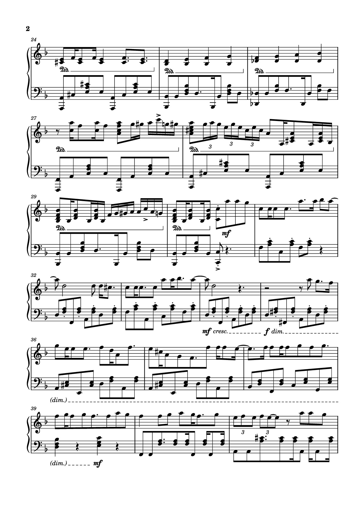 Trang 2 của Sheet nhạc PDF Piano bài hát sweet hibiscus tea Piano - Penelope Scott