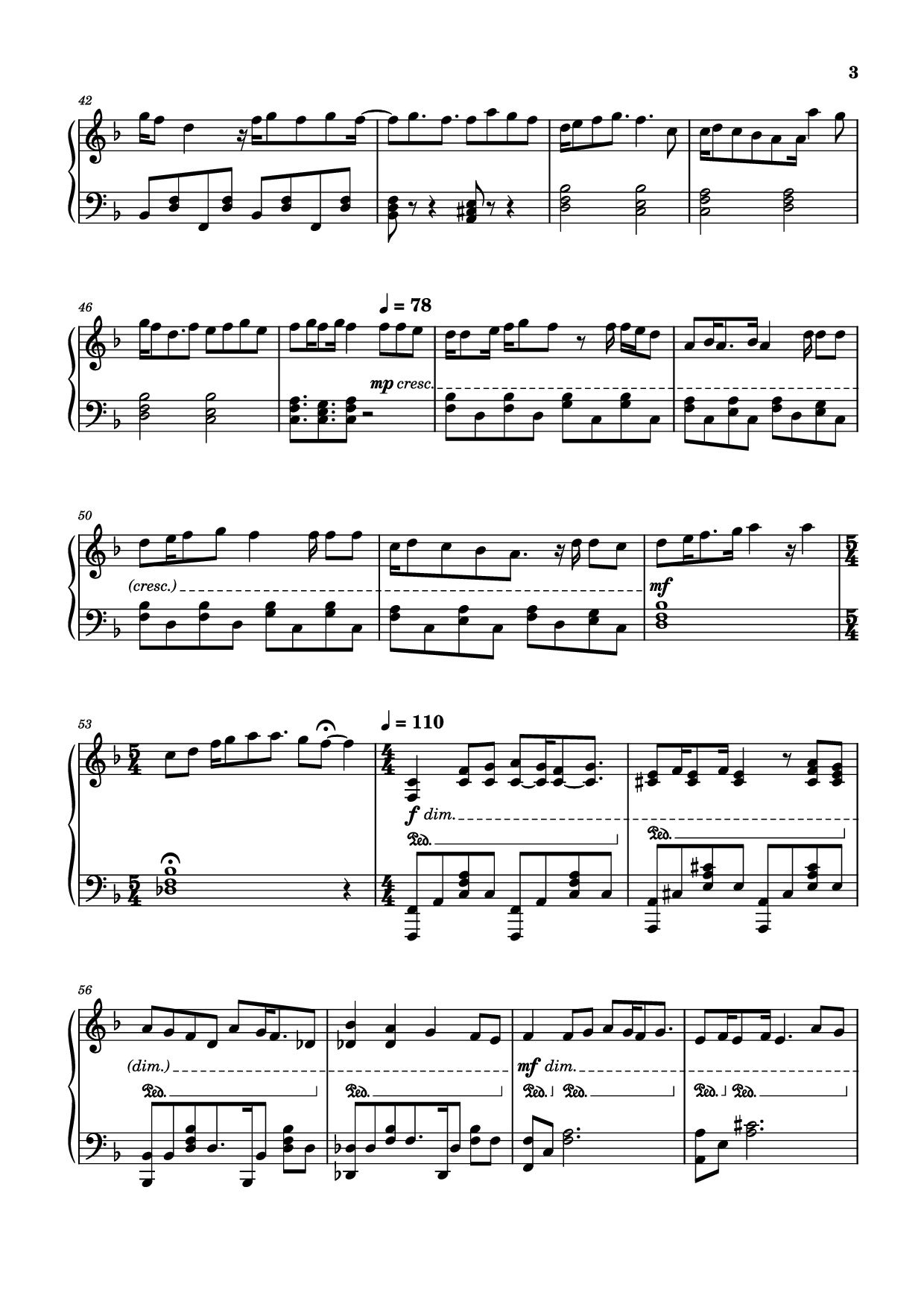 Trang 3 của Sheet nhạc PDF Piano bài hát sweet hibiscus tea Piano - Penelope Scott