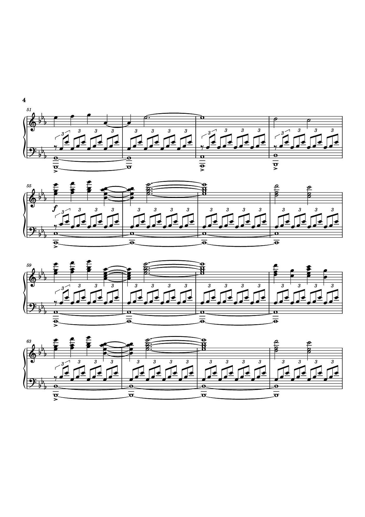 Trang 4 của Sheet nhạc PDF Piano bài hát Infinite Amethyst Piano - James Lowe