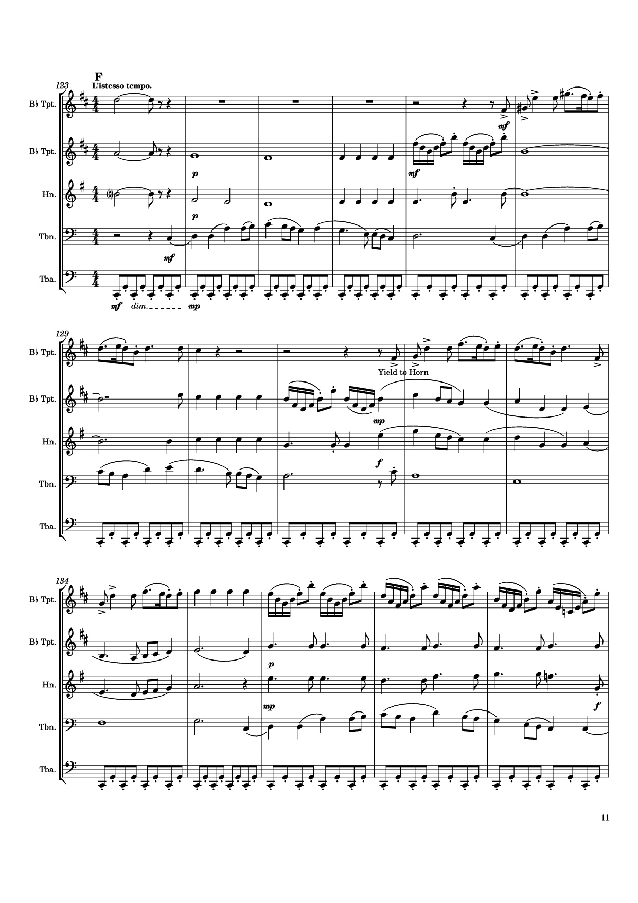 Trang 11 của Sheet nhạc PDF bài hát First Suite in E Flat - Gustav Holst