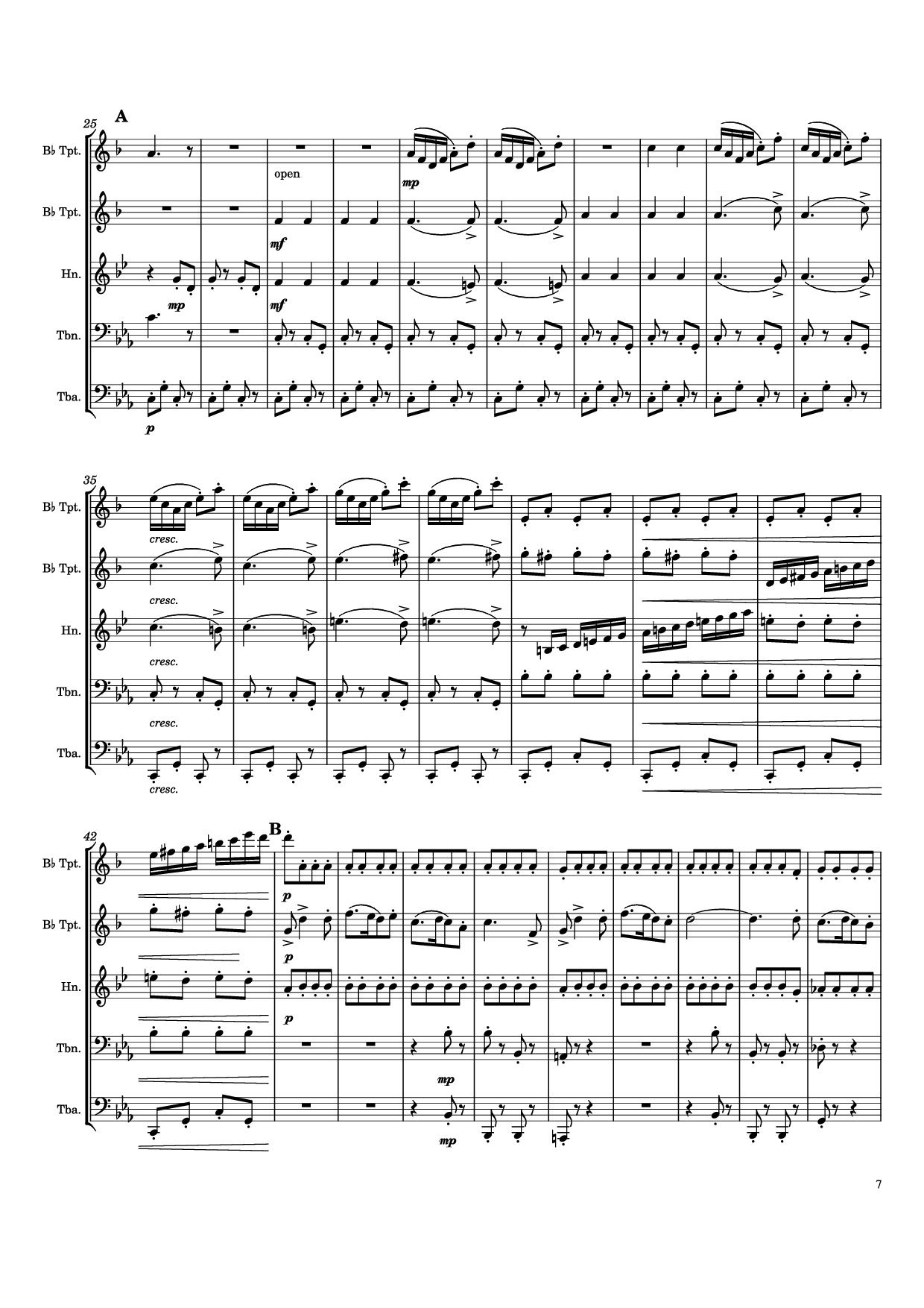 Trang 7 của Sheet nhạc PDF bài hát First Suite in E Flat - Gustav Holst