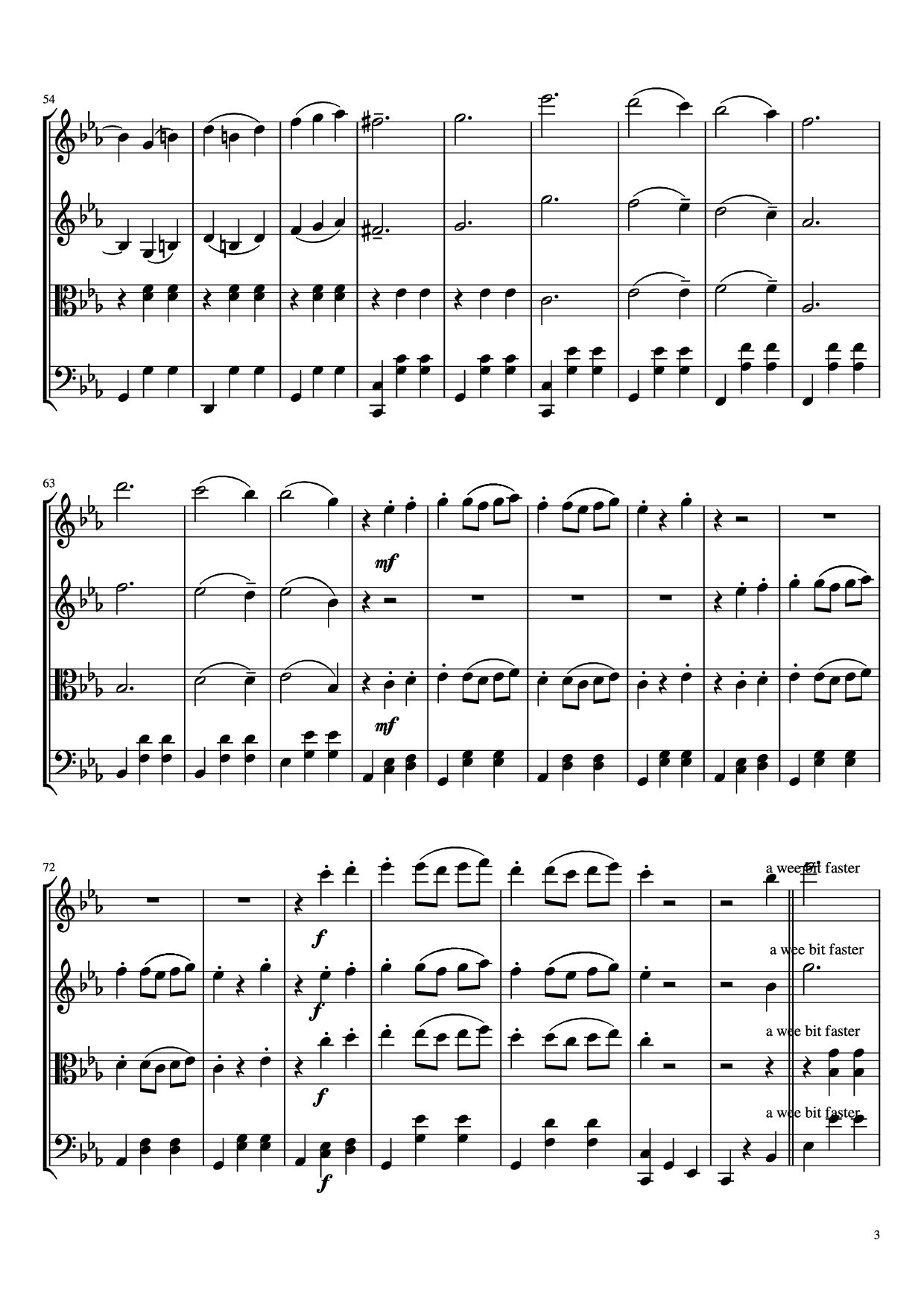 Trang 3 của Sheet nhạc PDF bài hát Waltz No. 2 From Suite for Variety Orchestra Violin - Shostakovich Transcribed by C. Han