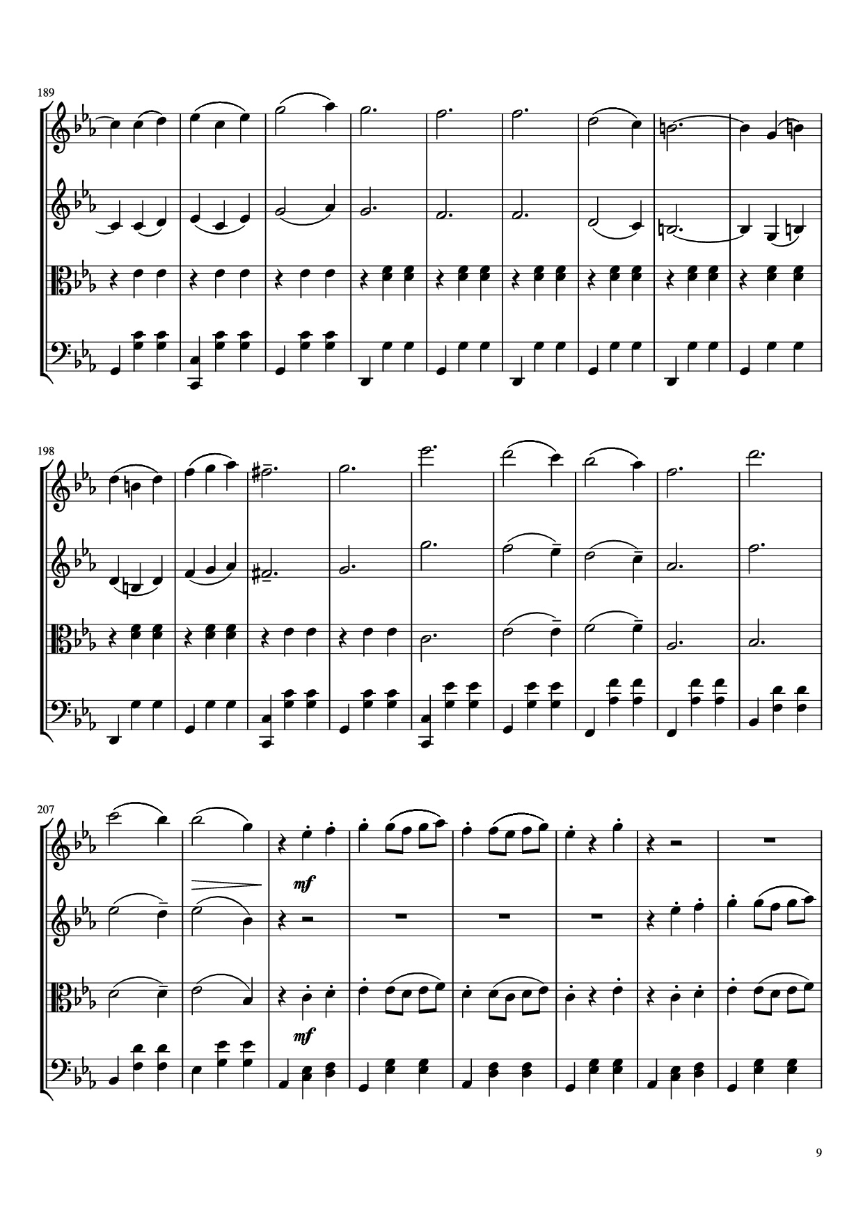 Trang 9 của Sheet nhạc PDF bài hát Waltz No. 2 From Suite for Variety Orchestra Violin - Shostakovich Transcribed by C. Han