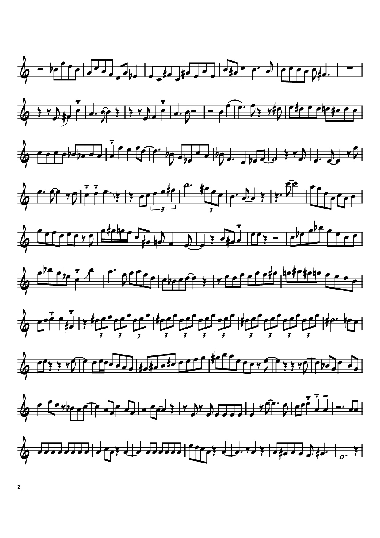 Trang 2 của Sheet nhạc PDF Piano bài hát Blue Bossa Piano - Selections From Blue Bossa Arranged by Yasuhiro Fujii Saxophone School