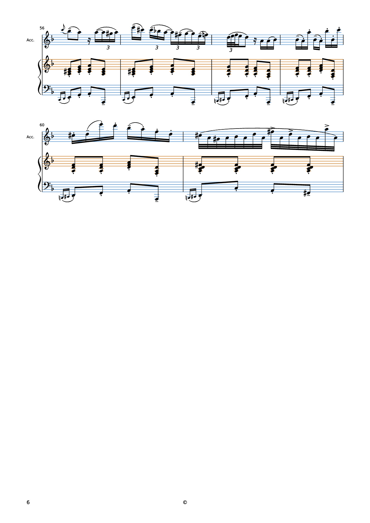 Trang 6 của Sheet nhạc PDF Piano bài hát El Choclo Piano - Undefined
