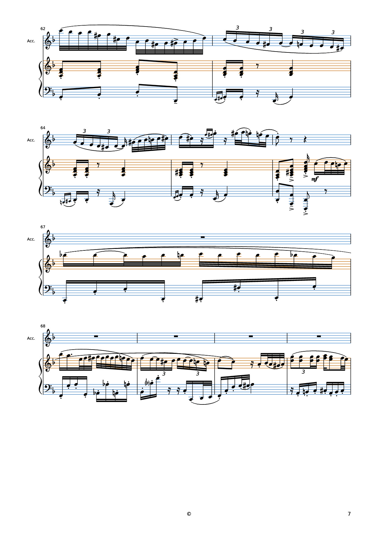 Trang 7 của Sheet nhạc PDF Piano bài hát El Choclo Piano - Undefined