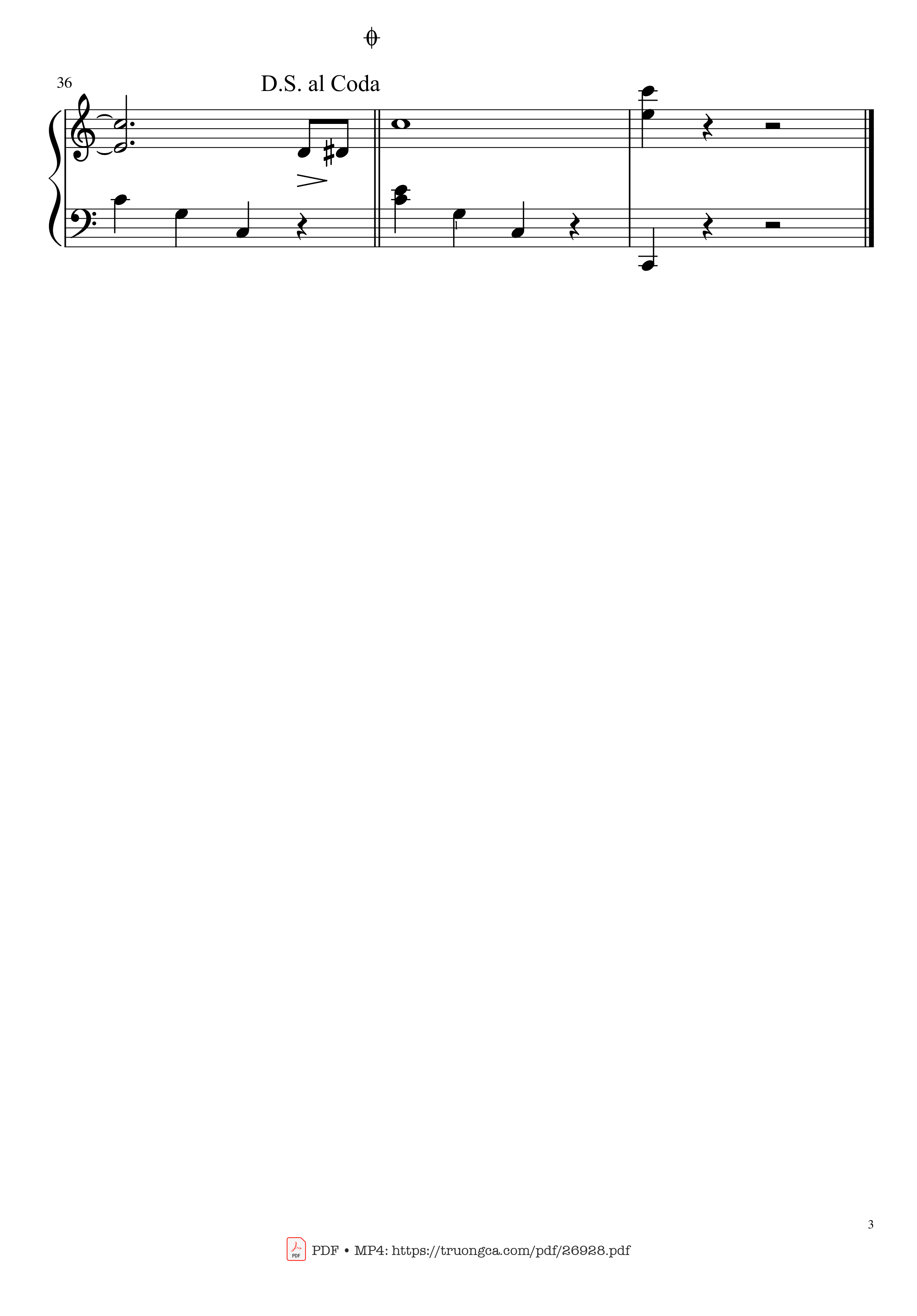Trang 3 của Sheet nhạc PDF Piano bài hát The Entertainer Piano Easy - Scott Joplin