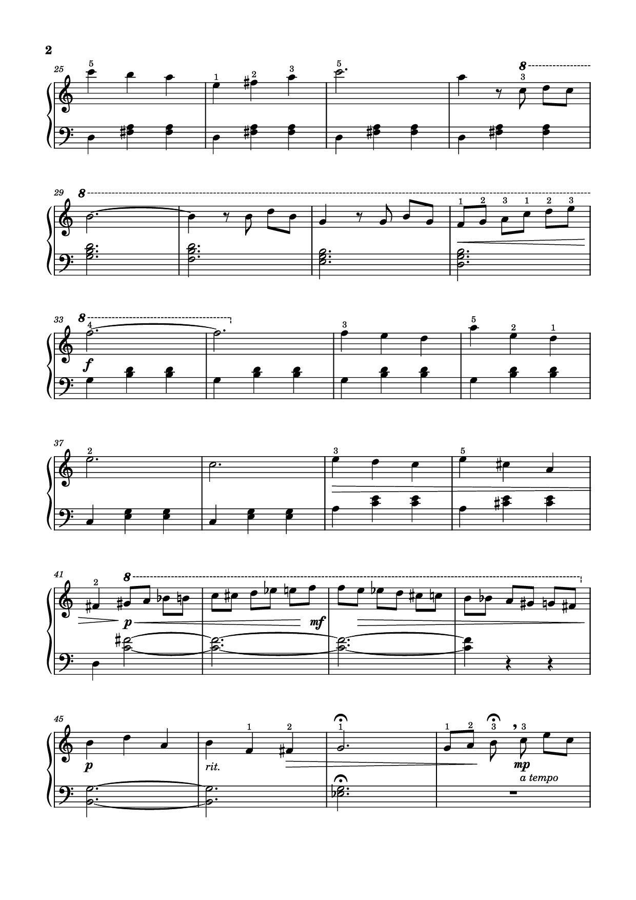 Trang 2 của Sheet nhạc PDF Piano bài hát Married Life (Theme from Up) Piano - Michael Giacchino