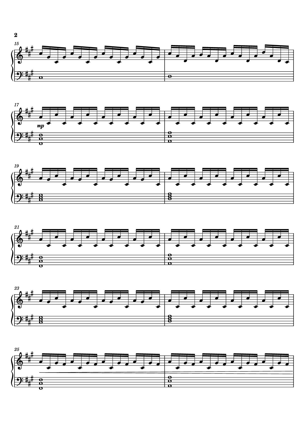Trang 2 của Sheet nhạc PDF Piano bài hát Experience Piano - Ludovico Enaudi