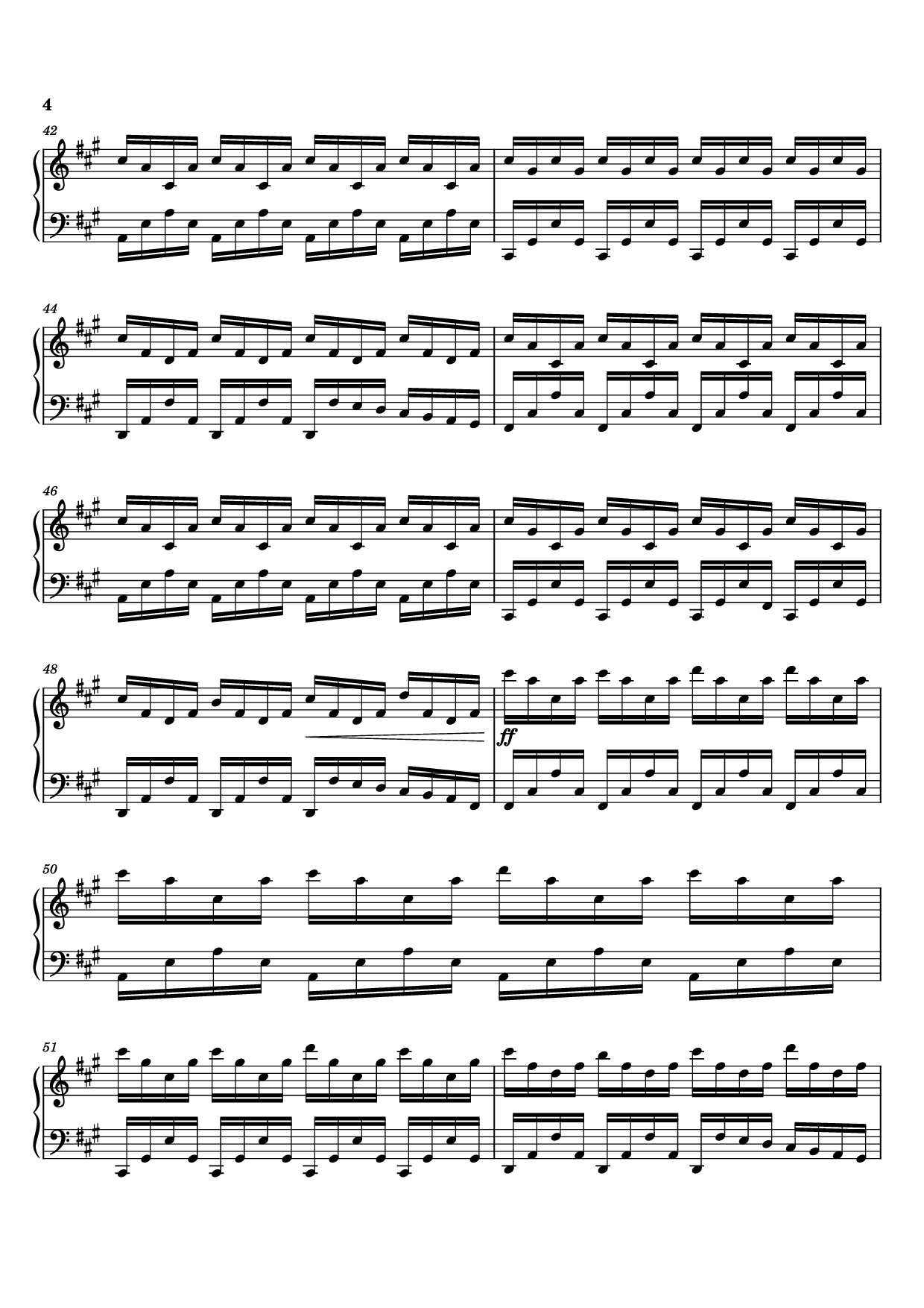 Trang 4 của Sheet nhạc PDF Piano bài hát Experience Piano - Ludovico Enaudi