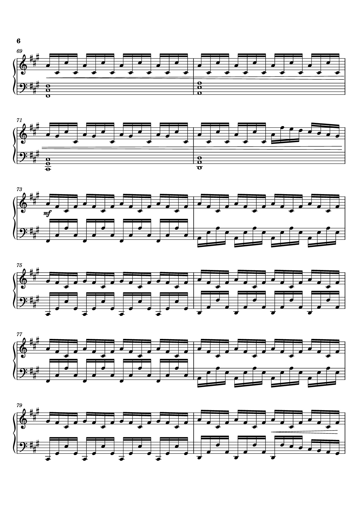 Trang 6 của Sheet nhạc PDF Piano bài hát Experience Piano - Ludovico Enaudi