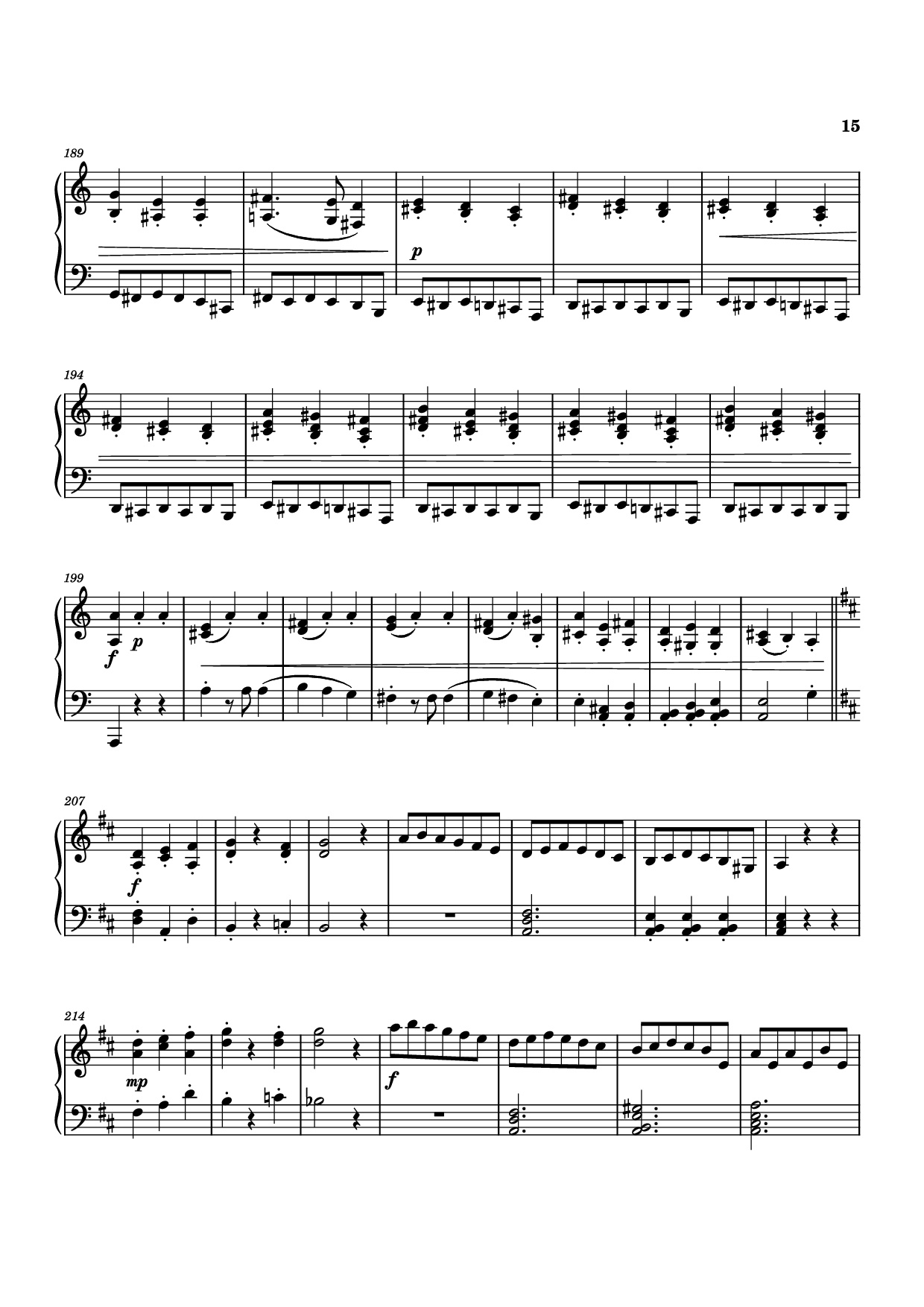 Trang 15 của Sheet nhạc PDF Piano bài hát Piano Sonata No. 12 in D minor - Michael Nicht