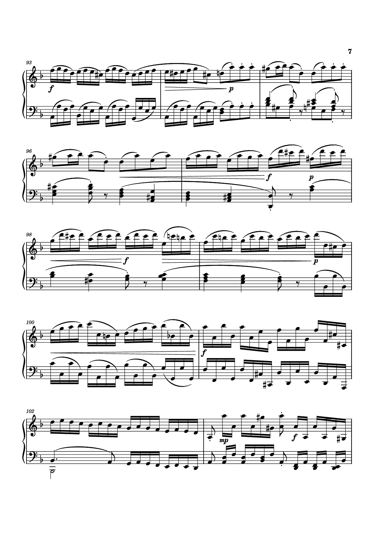 Trang 7 của Sheet nhạc PDF Piano bài hát Piano Sonata No. 12 in D minor - Michael Nicht