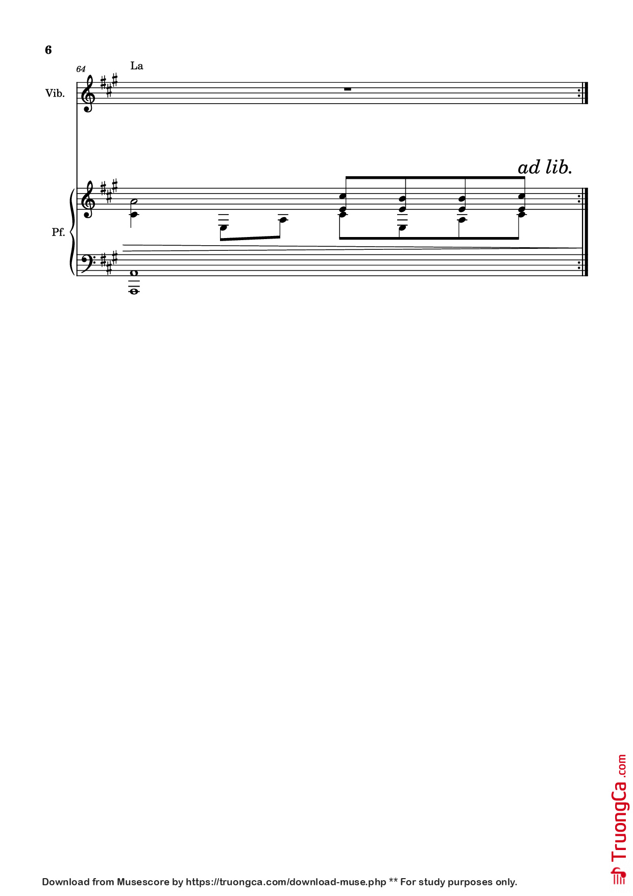 Trang 6 của Sheet nhạc PDF Piano bài hát Generale Piano - Compositore / arrangiatore