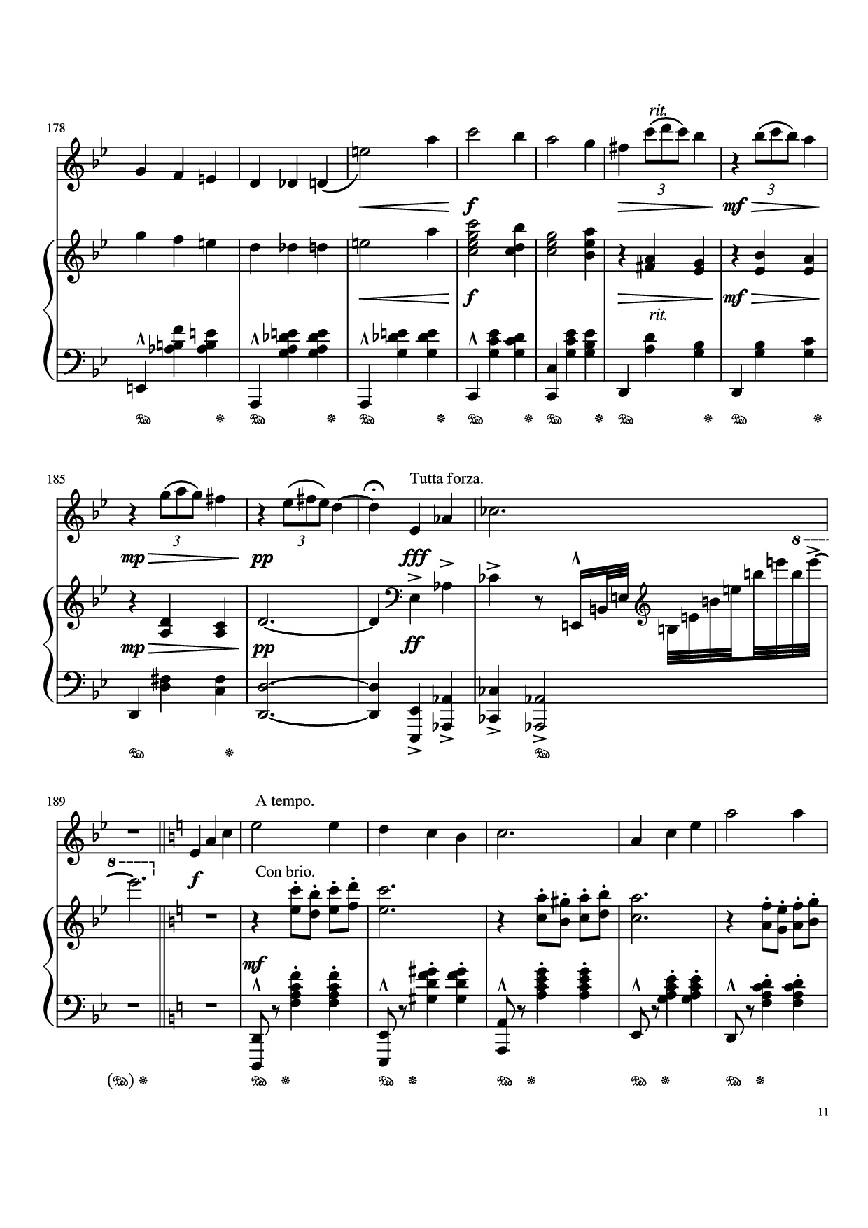 Trang 11 của Sheet nhạc PDF Piano bài hát Merry Go Round Of Life Piano - Undefined