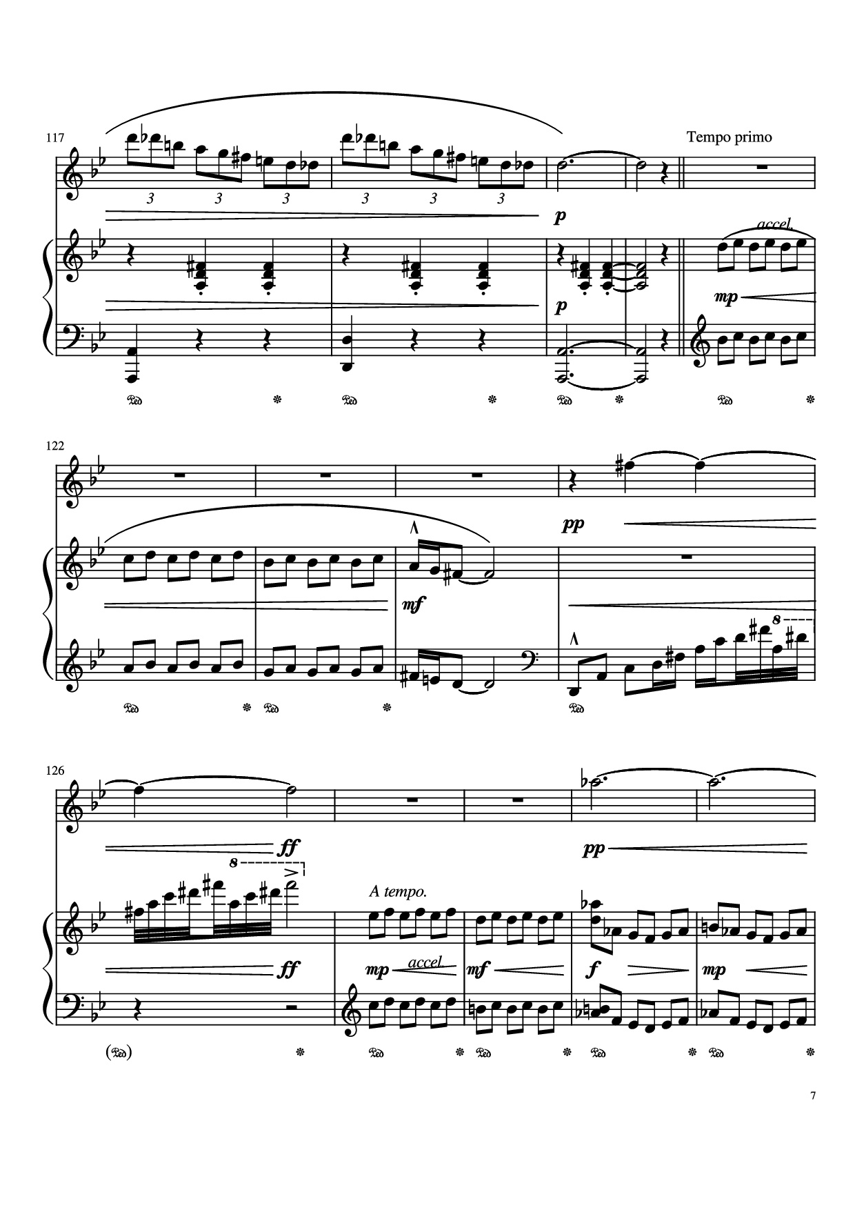 Trang 7 của Sheet nhạc PDF Piano bài hát Merry Go Round Of Life Piano - Undefined