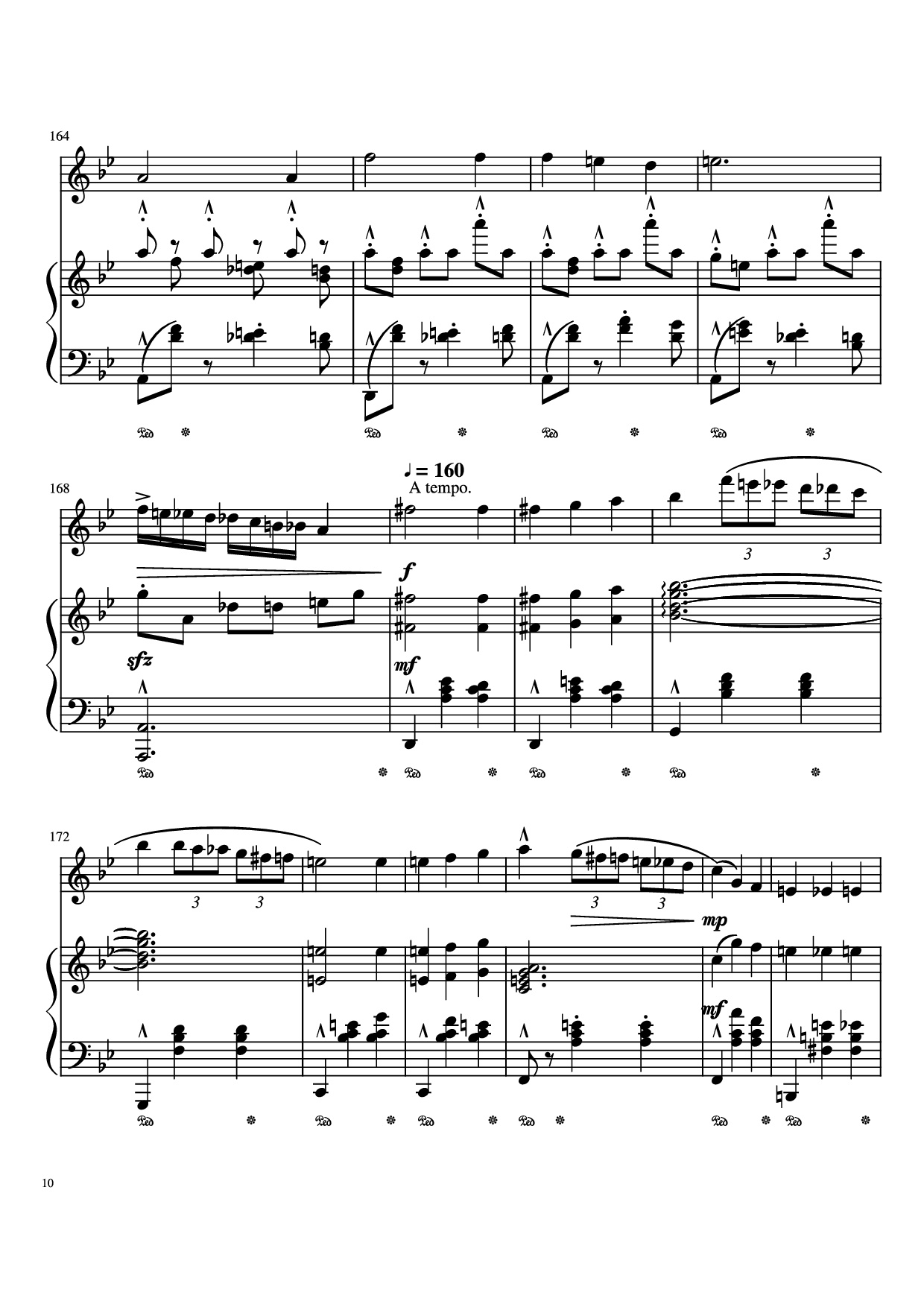 Trang 10 của Sheet nhạc PDF Piano bài hát Merry Go Round Of Life Piano - Undefined