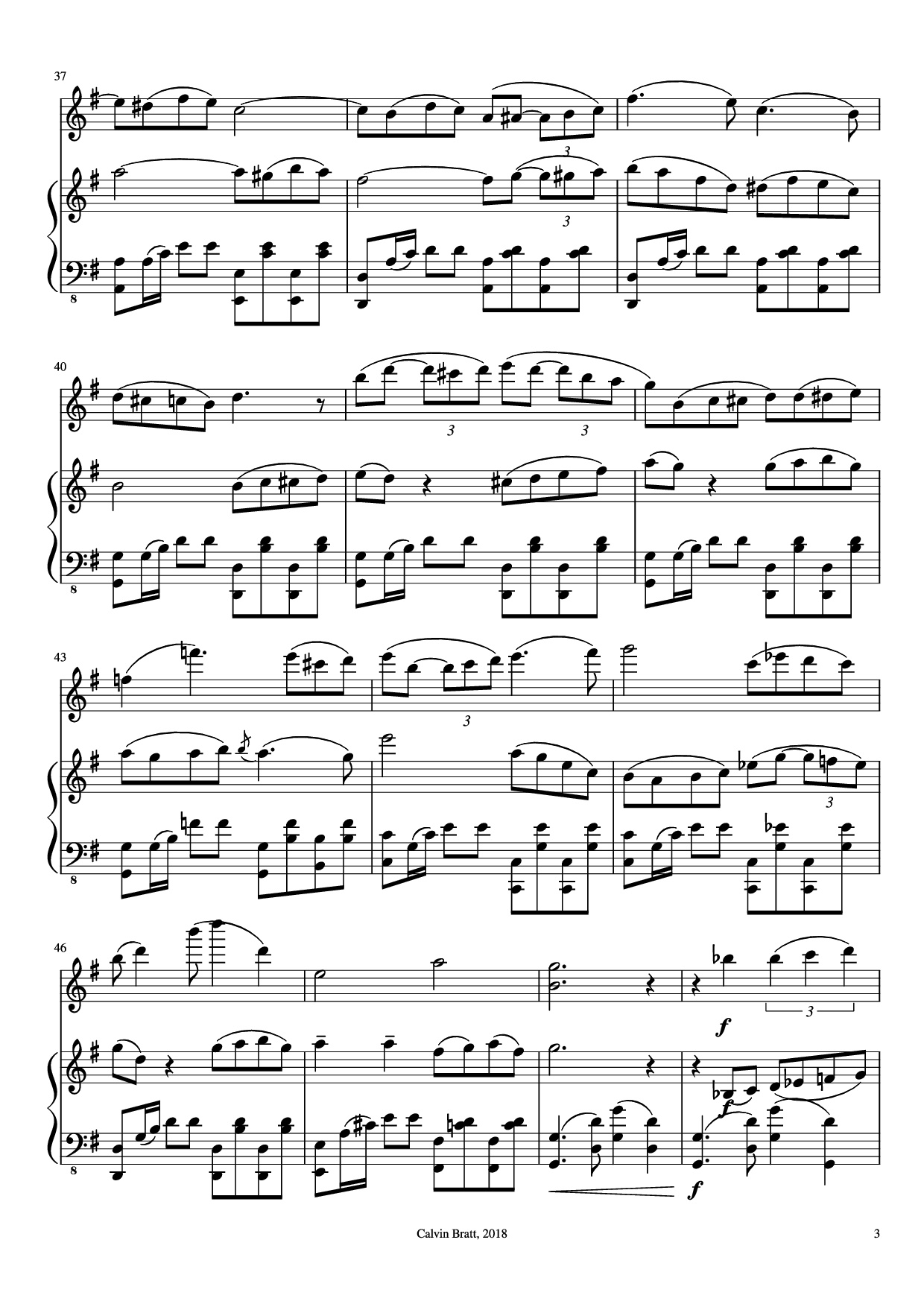 Trang 3 của Sheet nhạc PDF Piano bài hát Por Una Cabeza Piano - Arr.: Irina Lazaryeva Transc/Edit.: Calvin Bratt
