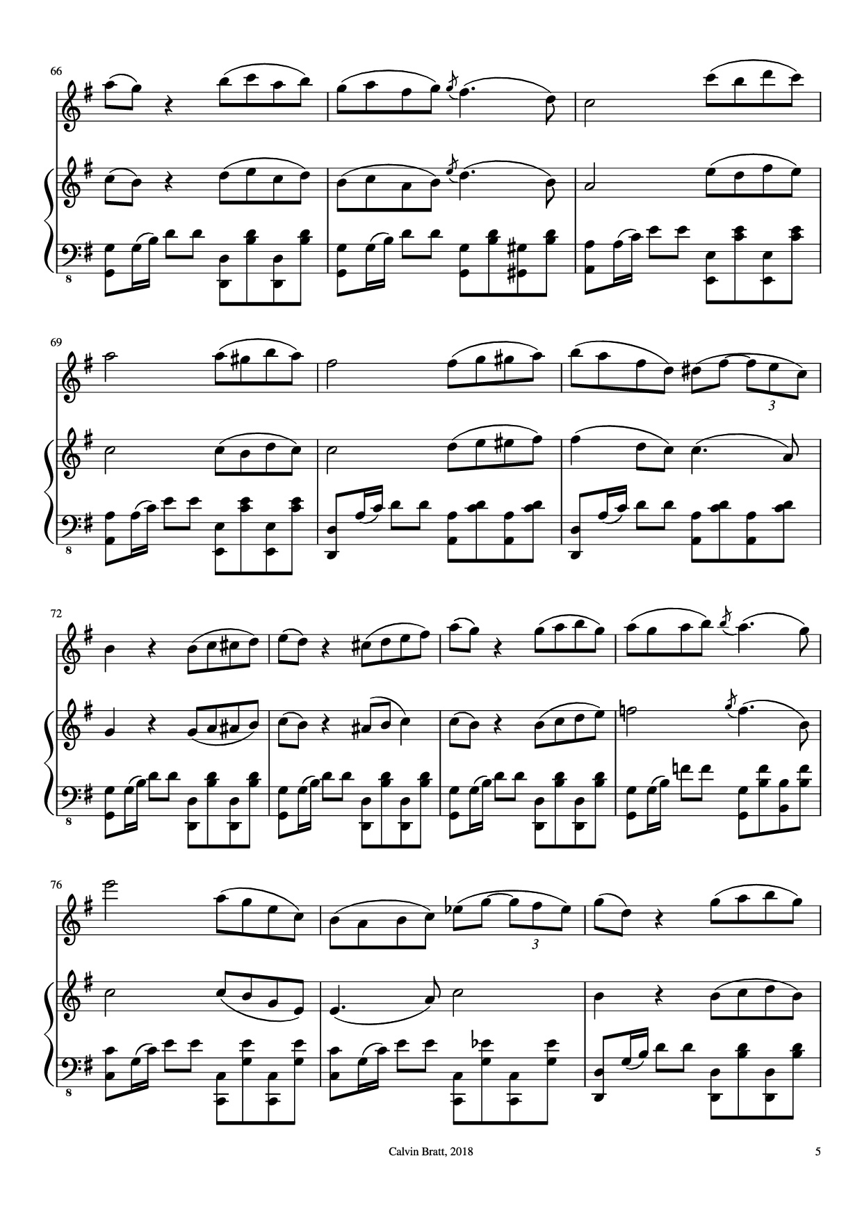 Trang 5 của Sheet nhạc PDF Piano bài hát Por Una Cabeza Piano - Arr.: Irina Lazaryeva Transc/Edit.: Calvin Bratt