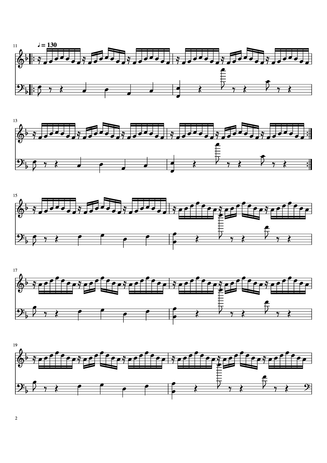 Trang 2 của Sheet nhạc PDF Piano bài hát Photograph (From the movie Her) Piano - Arcade Fire Transcribed by onceagleekforeveragleek