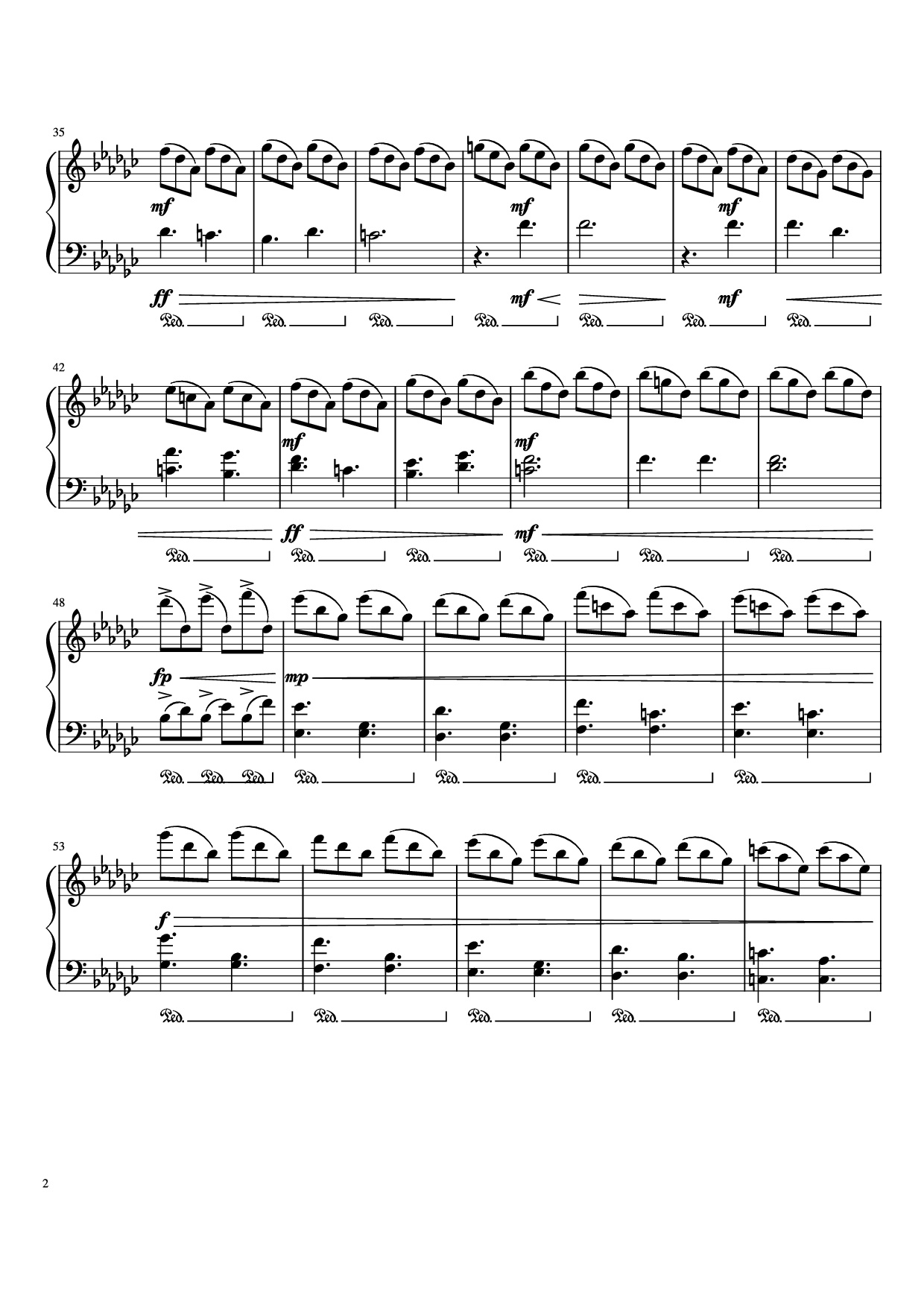 Trang 2 của Sheet nhạc PDF Piano bài hát PPP Piano - Beach House