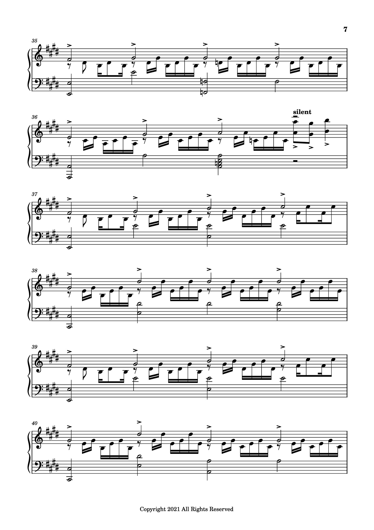 Trang 7 của Sheet nhạc PDF Piano bài hát good days Piano - Sza - transcribed by yash salvi