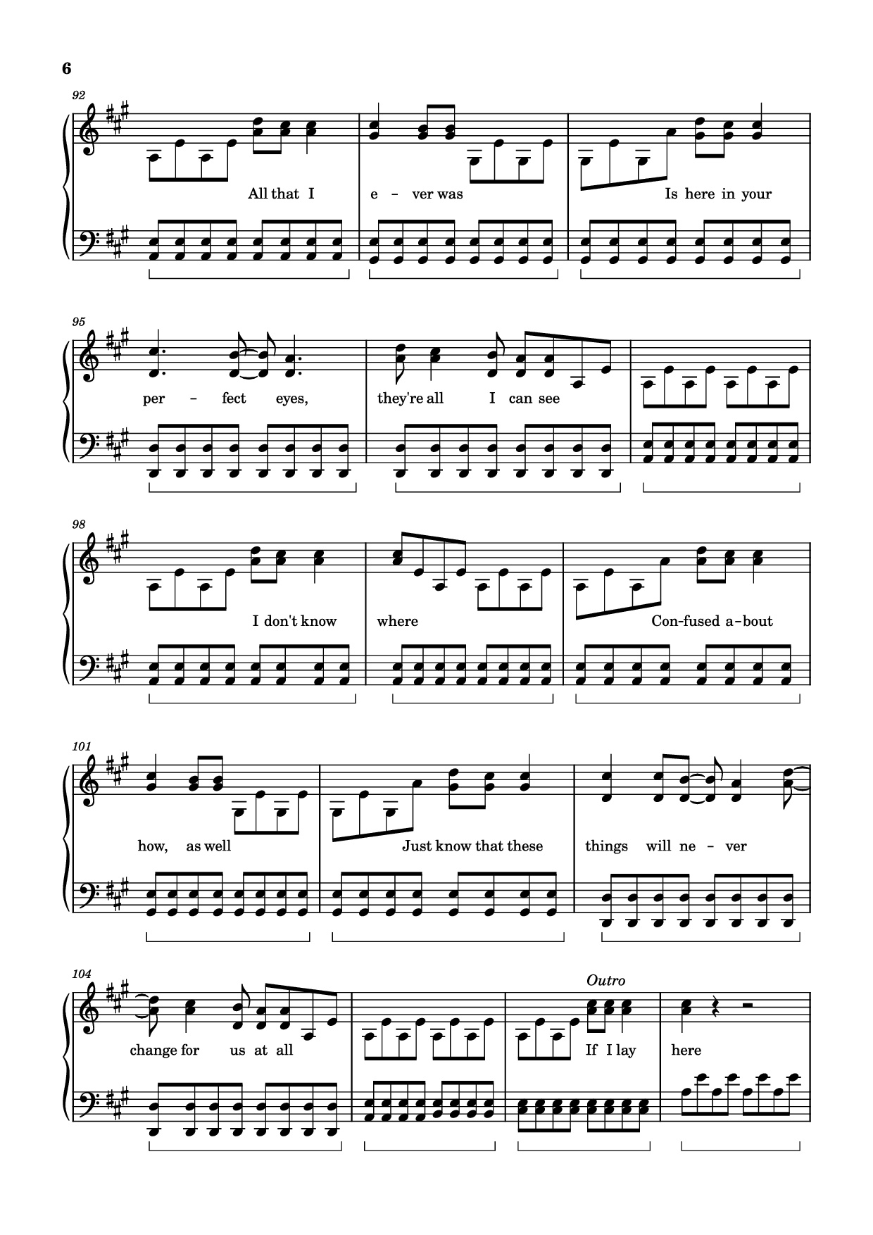 Trang 6 của Sheet nhạc PDF Piano bài hát Chasing Cars Piano - Snow Patrol