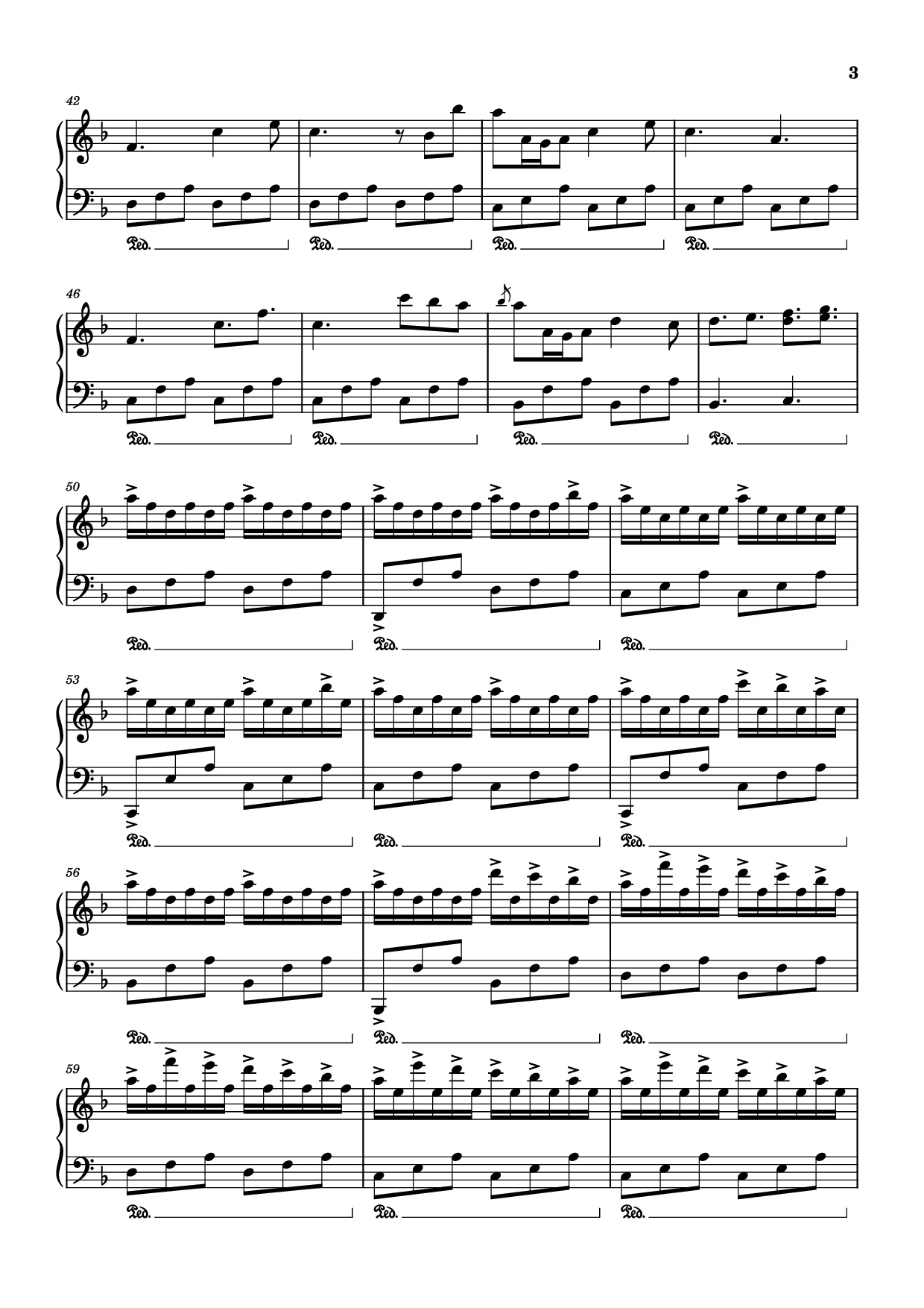 Trang 3 của Sheet nhạc PDF Piano bài hát Spring Piano - Transc: Daniel Duro Soto