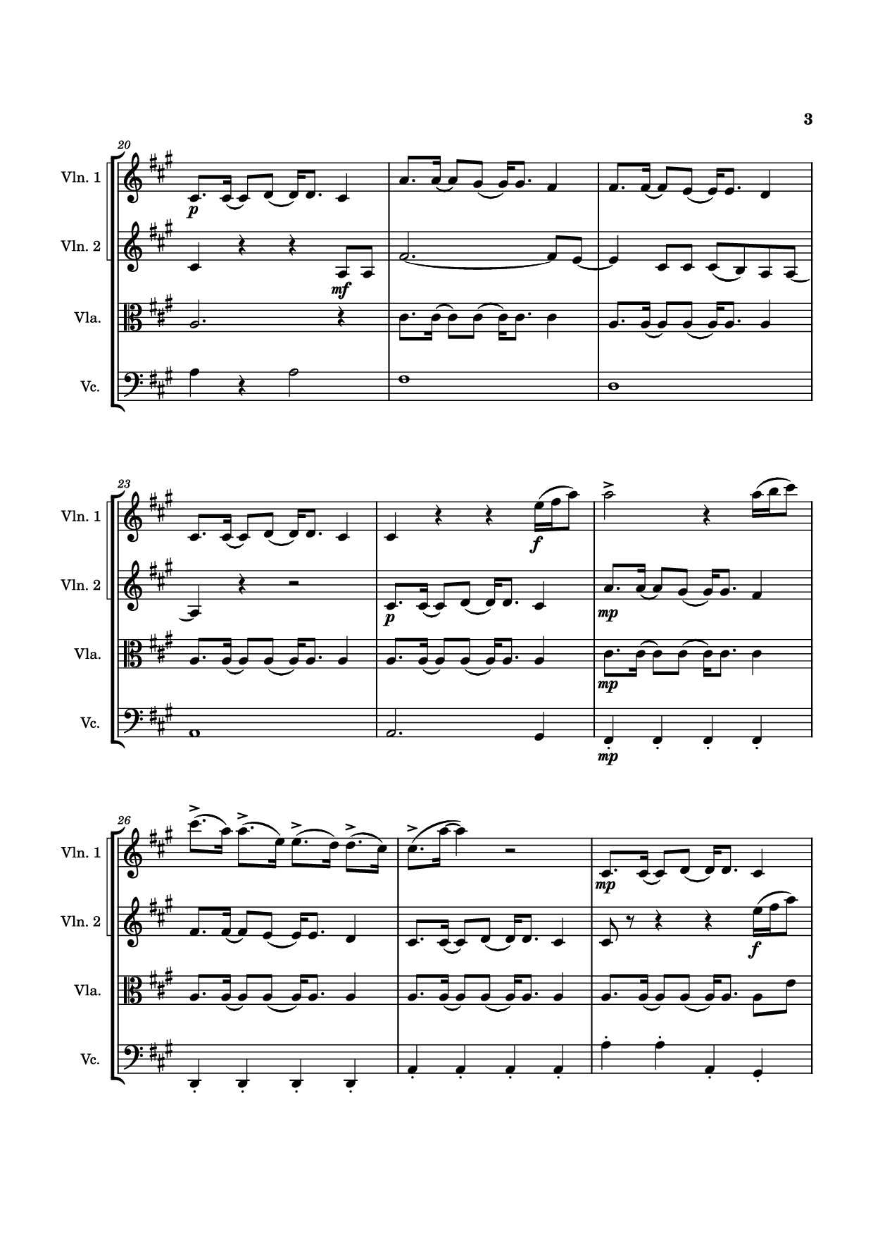 Trang 3 của Sheet nhạc PDF bài hát What About Us Violin - Pink