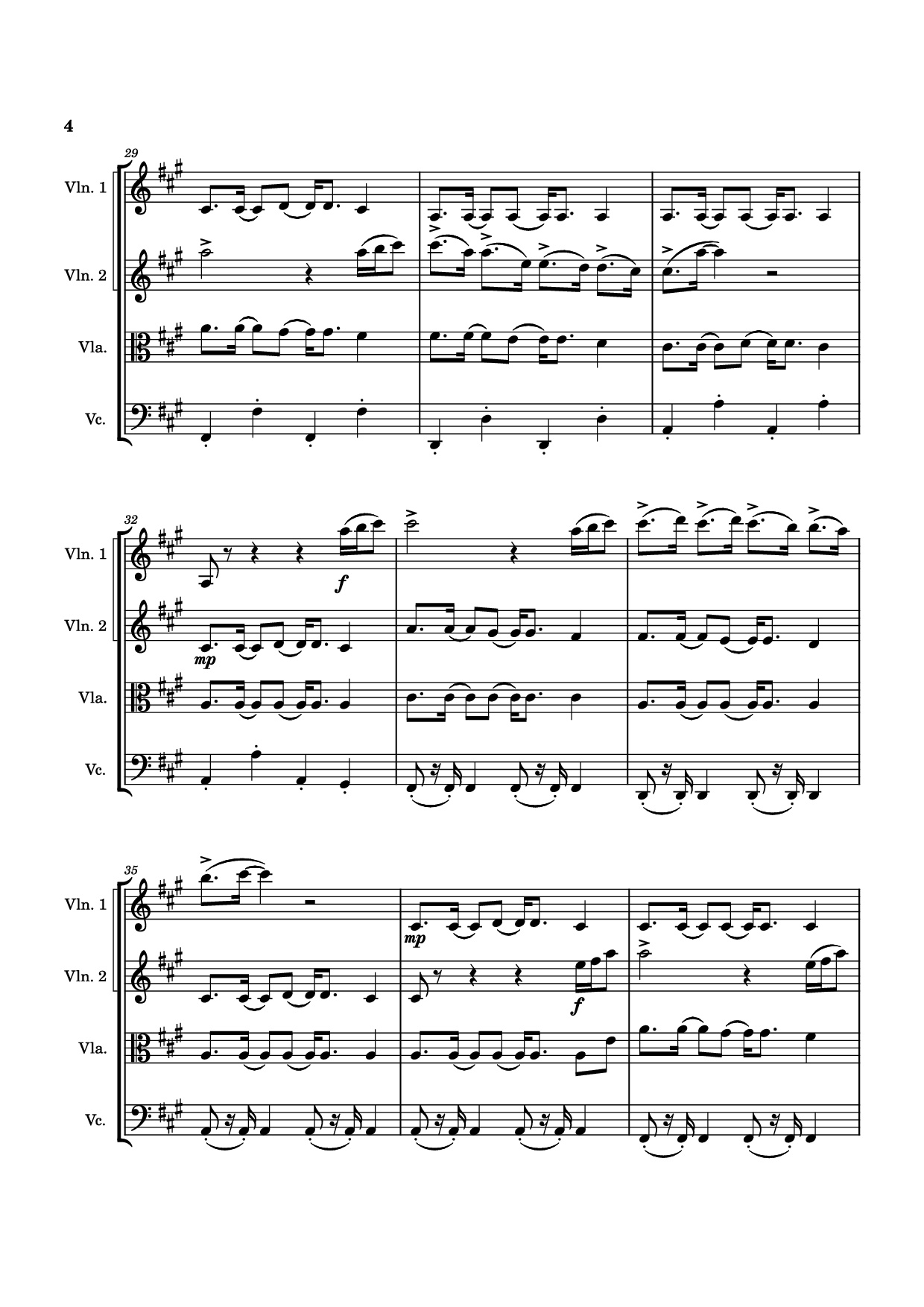 Trang 4 của Sheet nhạc PDF bài hát What About Us Violin - Pink