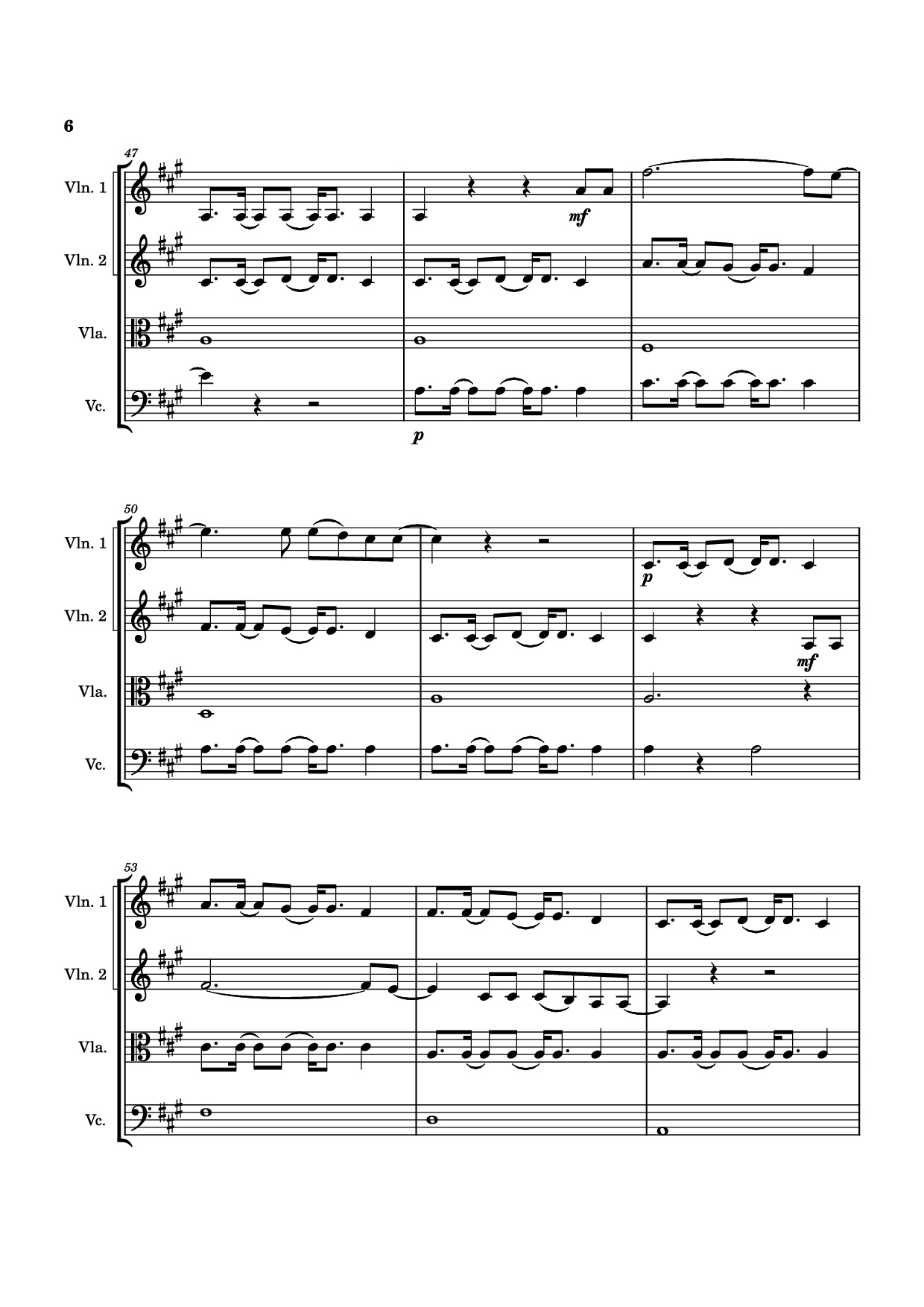 Trang 6 của Sheet nhạc PDF bài hát What About Us Violin - Pink