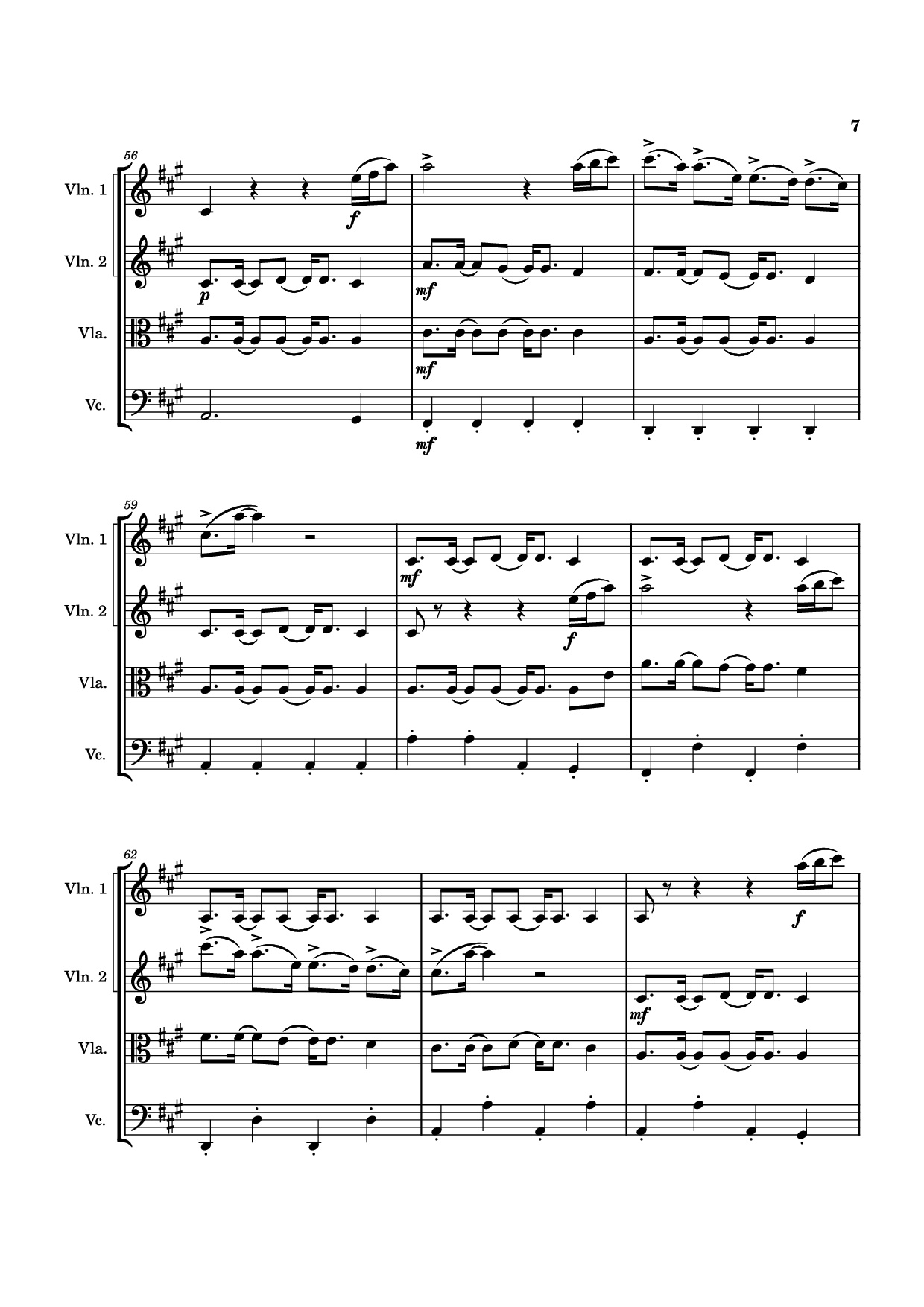 Trang 7 của Sheet nhạc PDF bài hát What About Us Violin - Pink