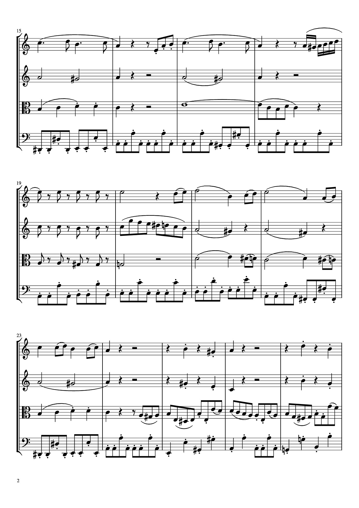 Trang 2 của Sheet nhạc PDF bài hát Beethoven Virus Violin - BanYa